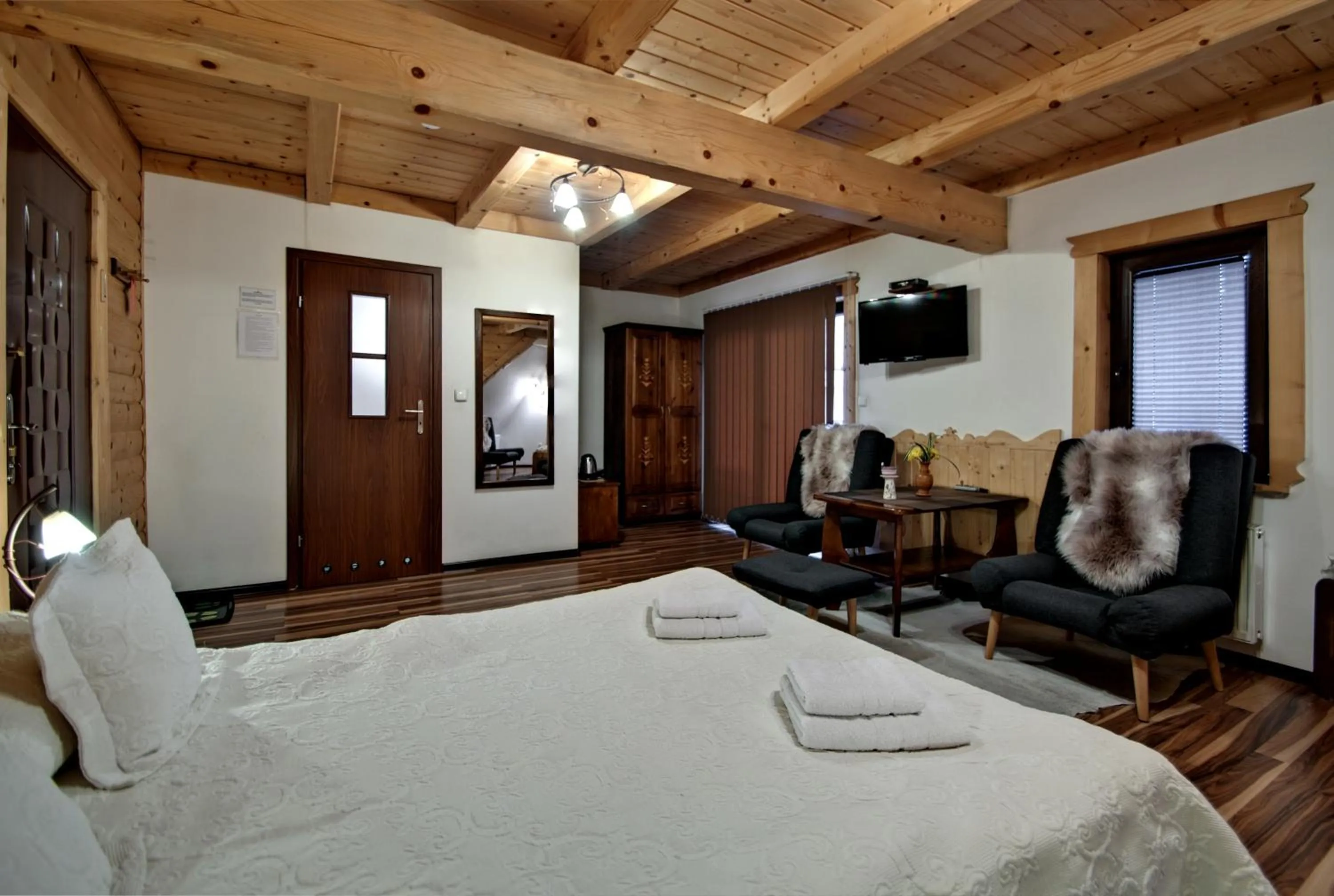 Bedroom, Bed in Magnat Inn Sauna & Relax