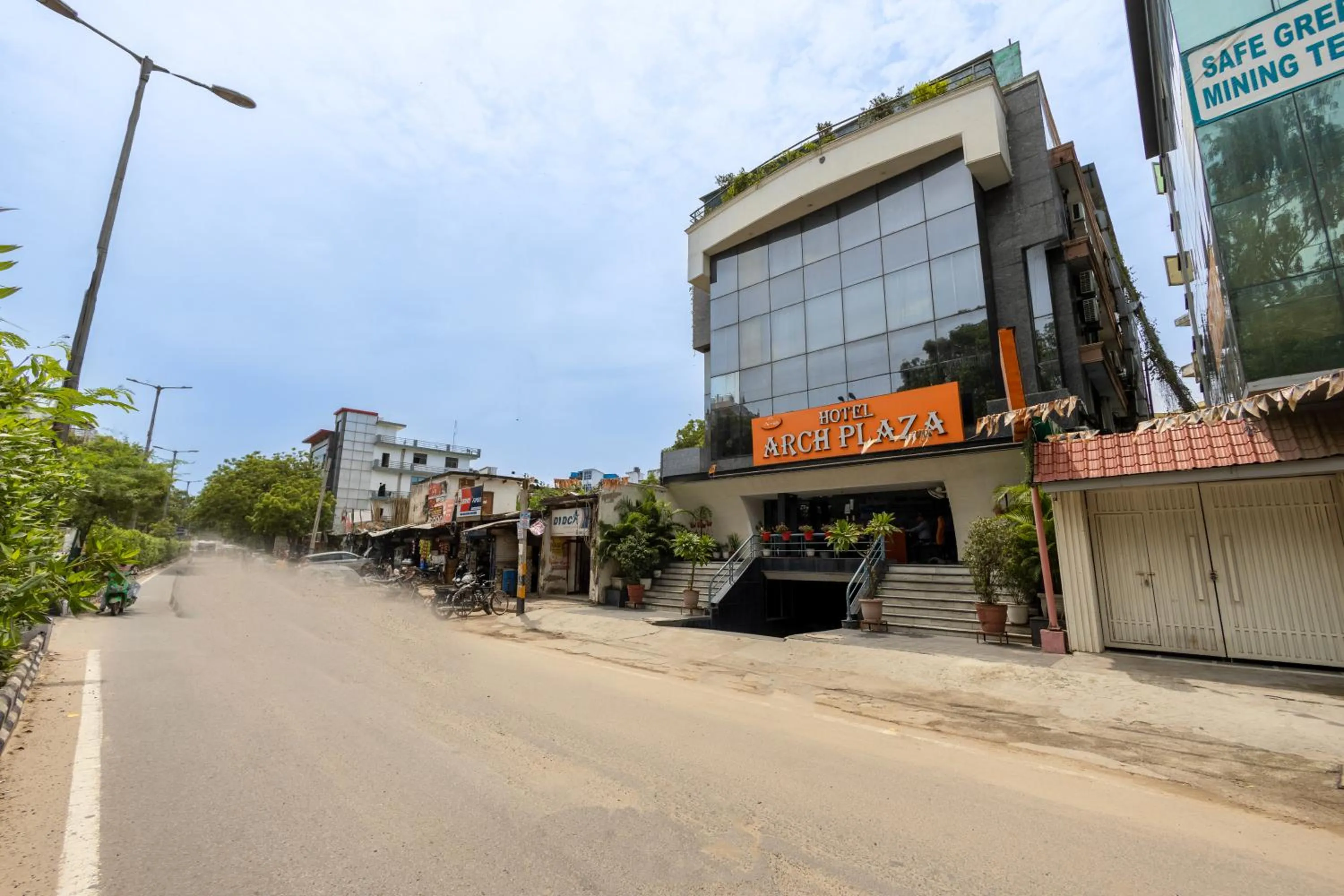 Street view in Hotel Arch Plaza at Yashobhoomi By Arch Group