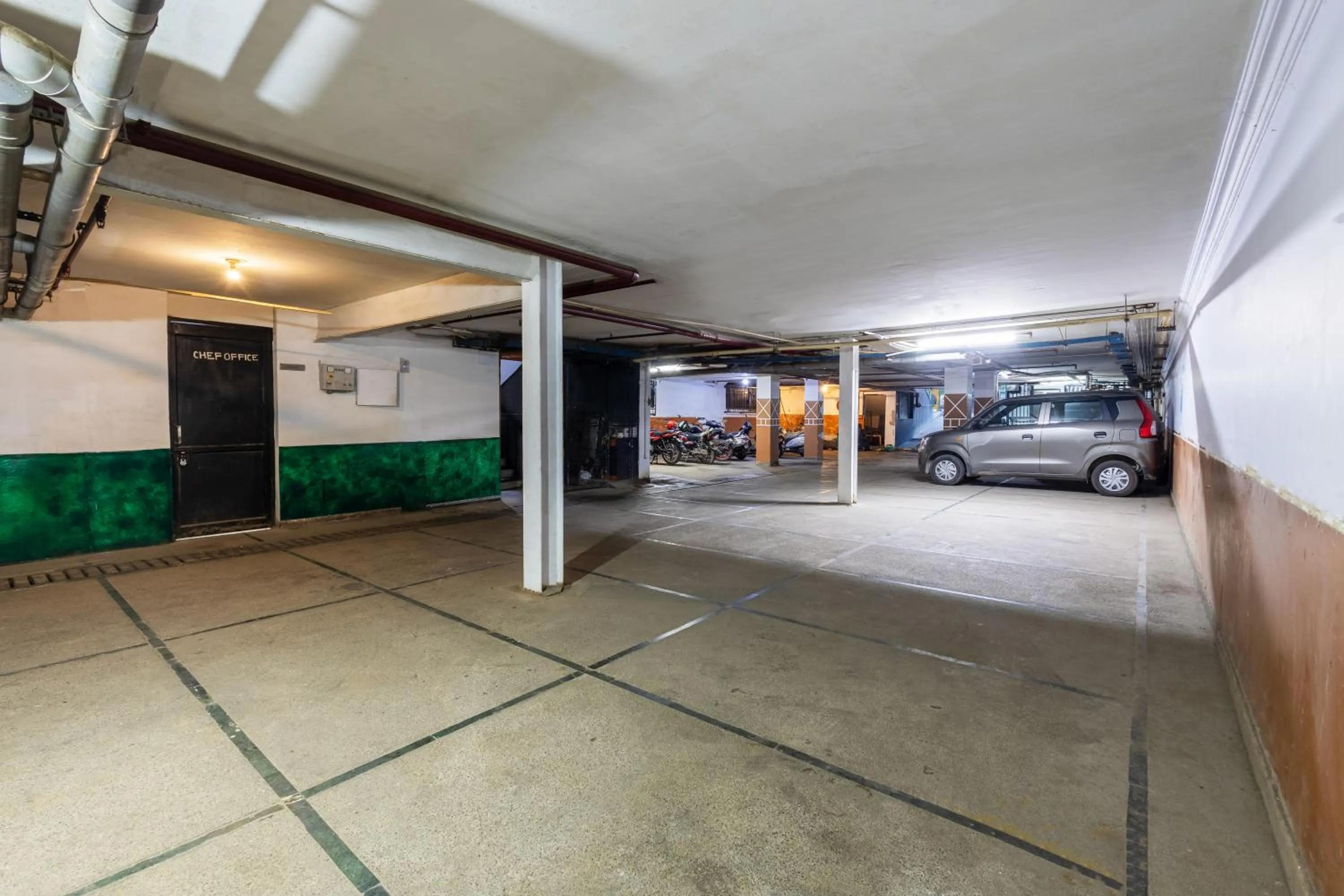 Parking in Hotel Arch Plaza at Yashobhoomi By Arch Group