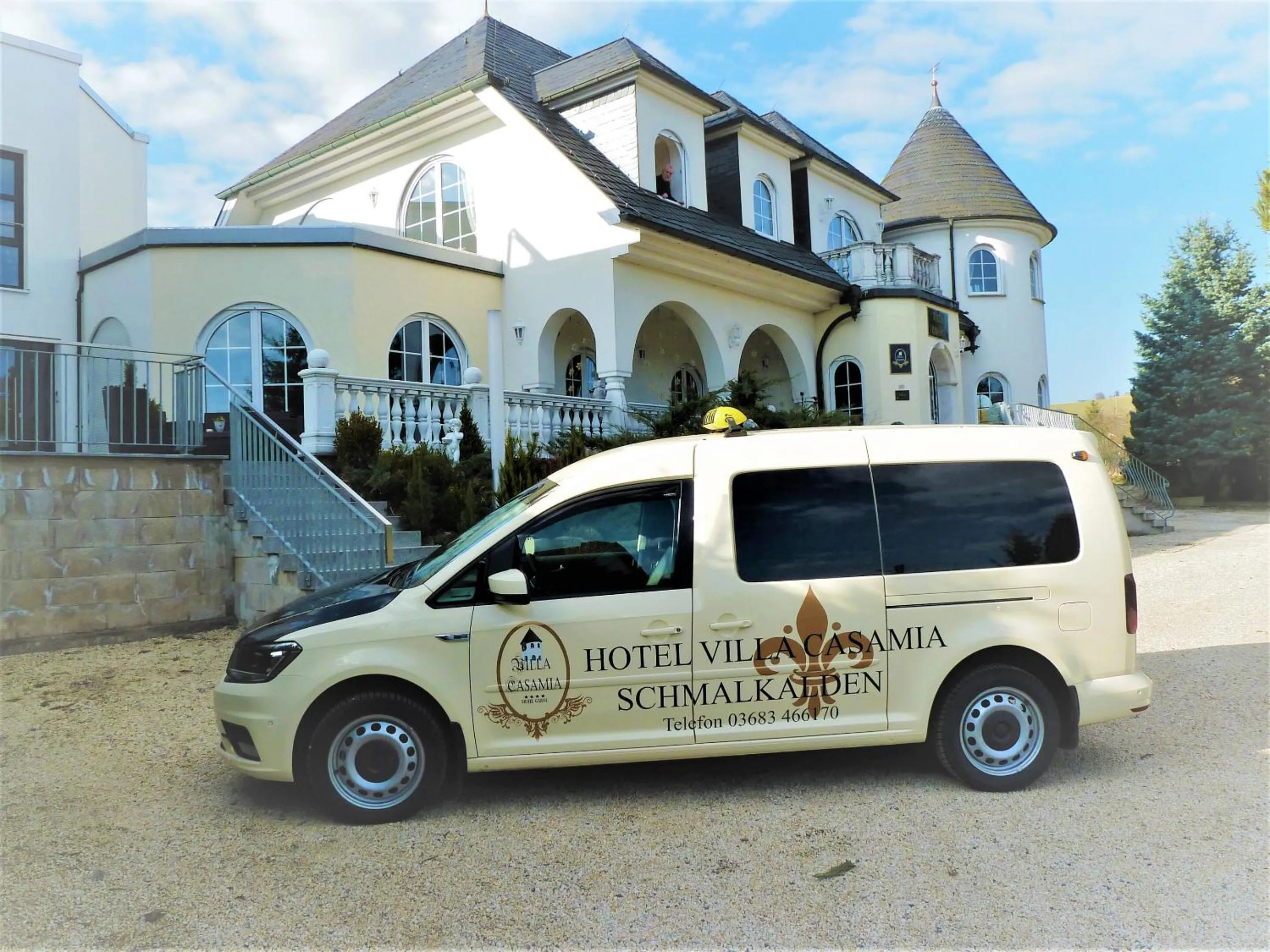 Property building in Gästehaus Villa Casamia