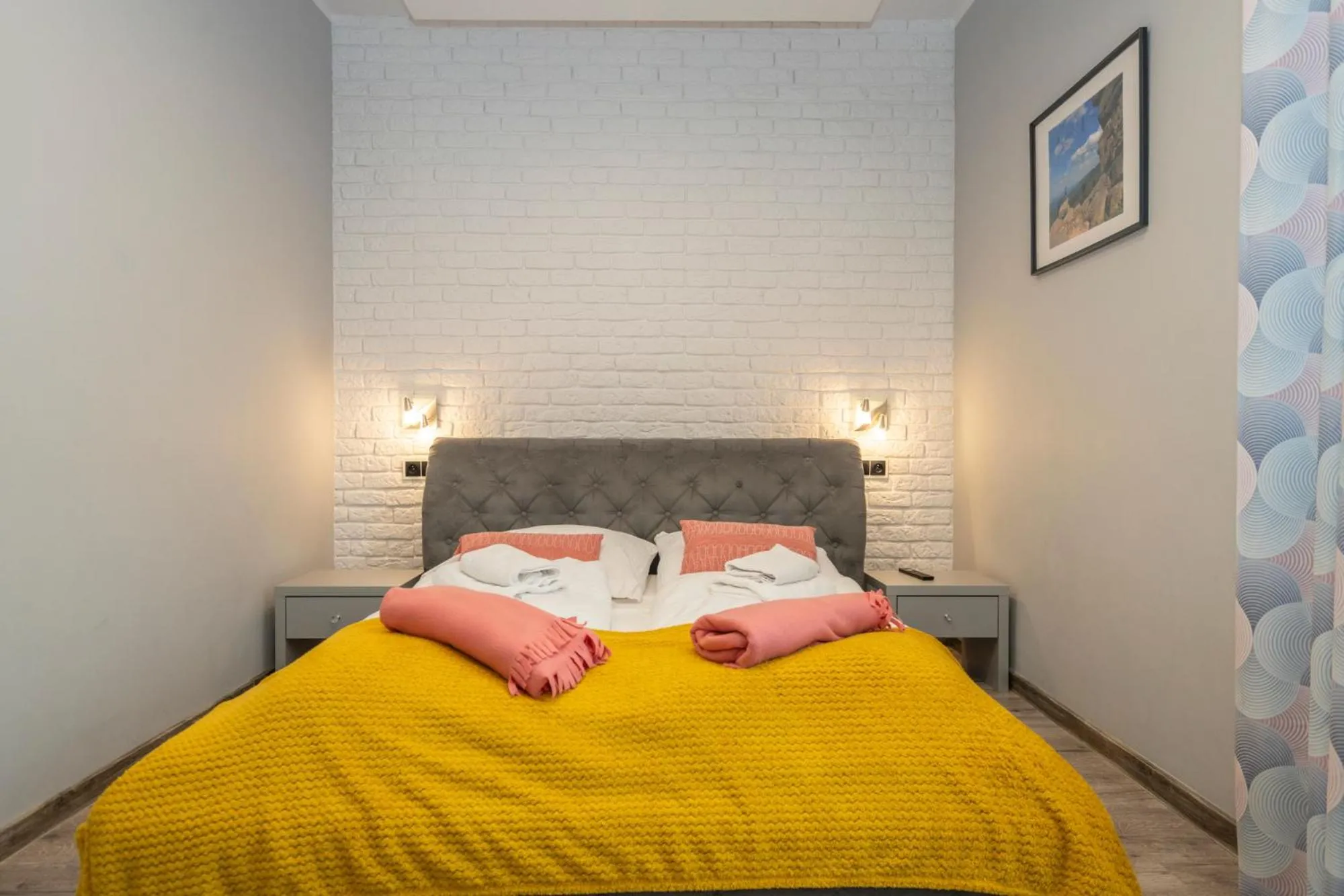 Bed in Karkonosky Apartamenty- Salamandra