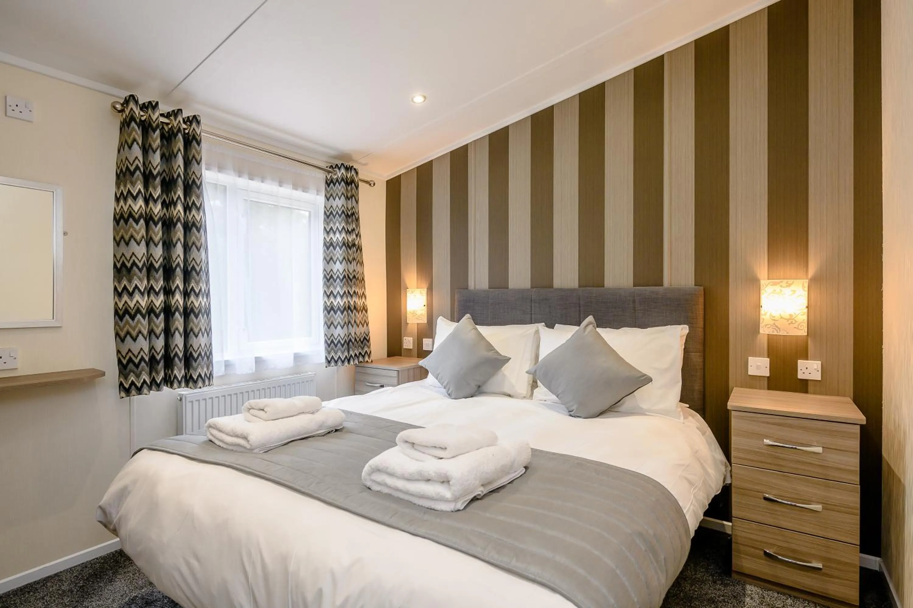 Bed in Woolverstone Marina and Lodge Park