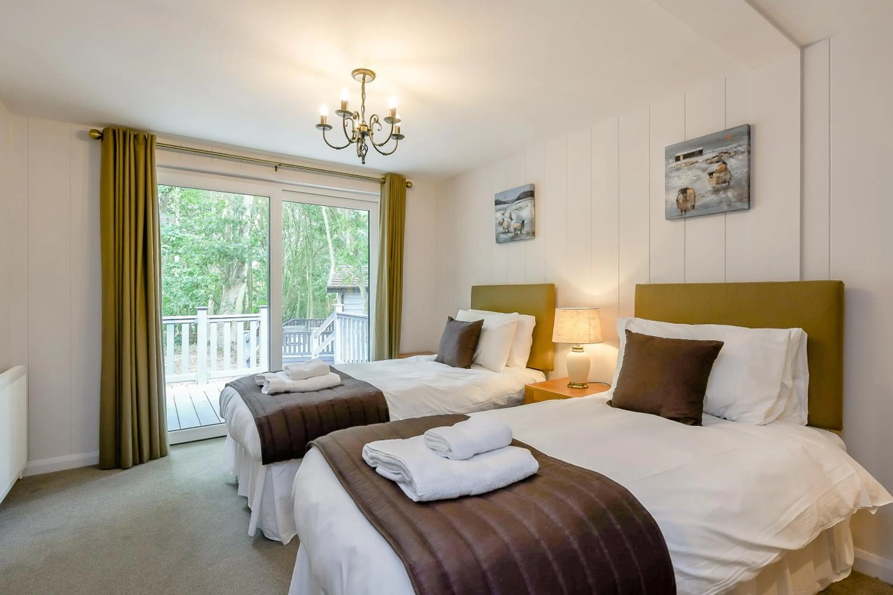 Bed in Woolverstone Marina and Lodge Park