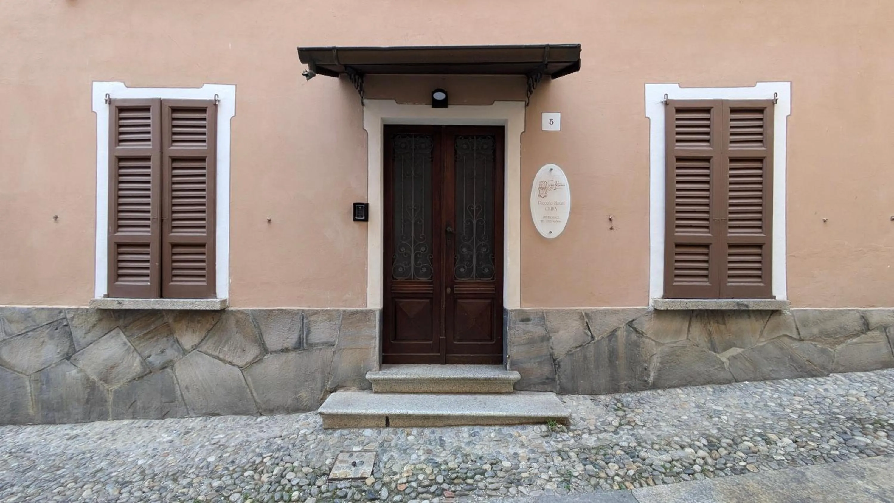 Facade/entrance in Piccolo Hotel Olina