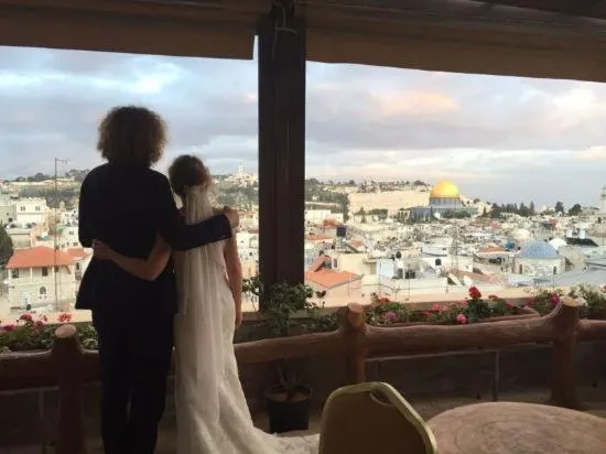 People in Hashimi Hotel Old City Jerusalem