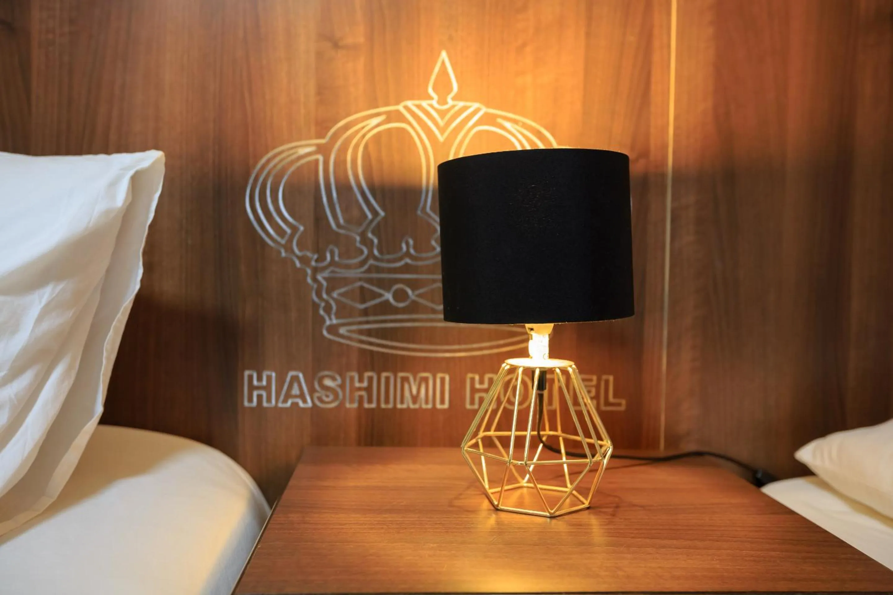 Bed in Hashimi Hotel Old City Jerusalem