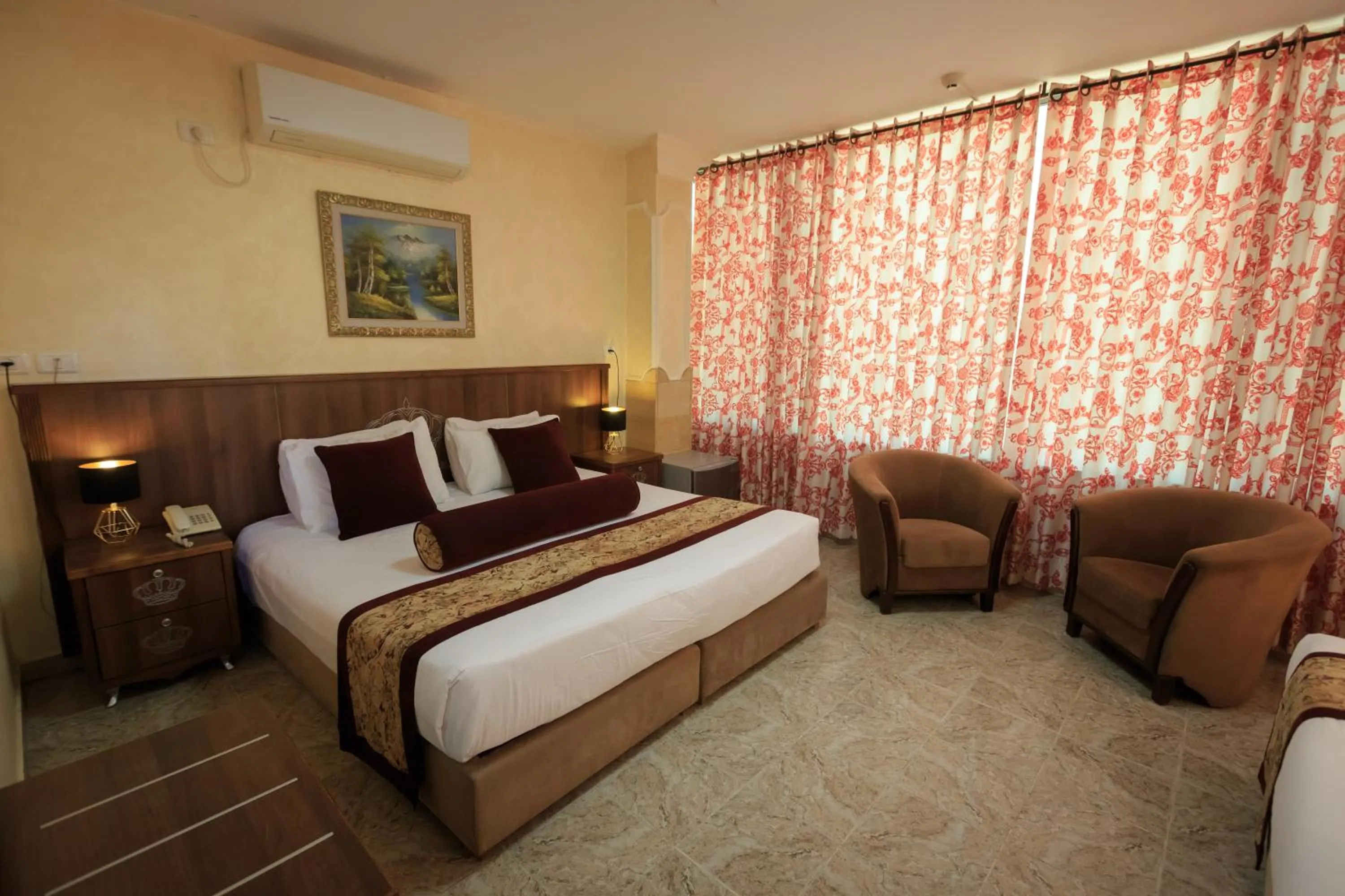 Photo of the whole room, Bed in Hashimi Hotel Old City Jerusalem
