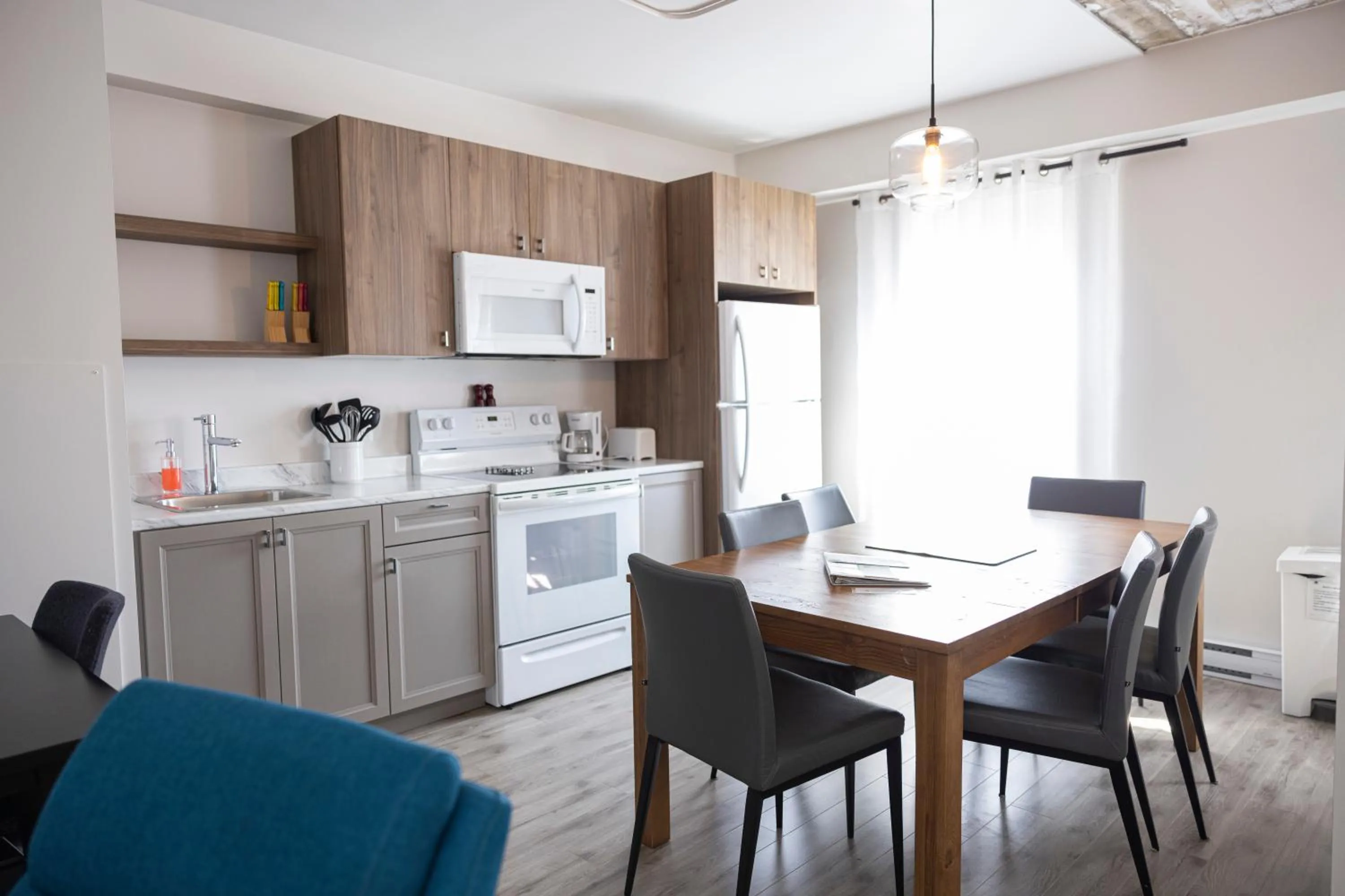 Kitchen or kitchenette in Le Central