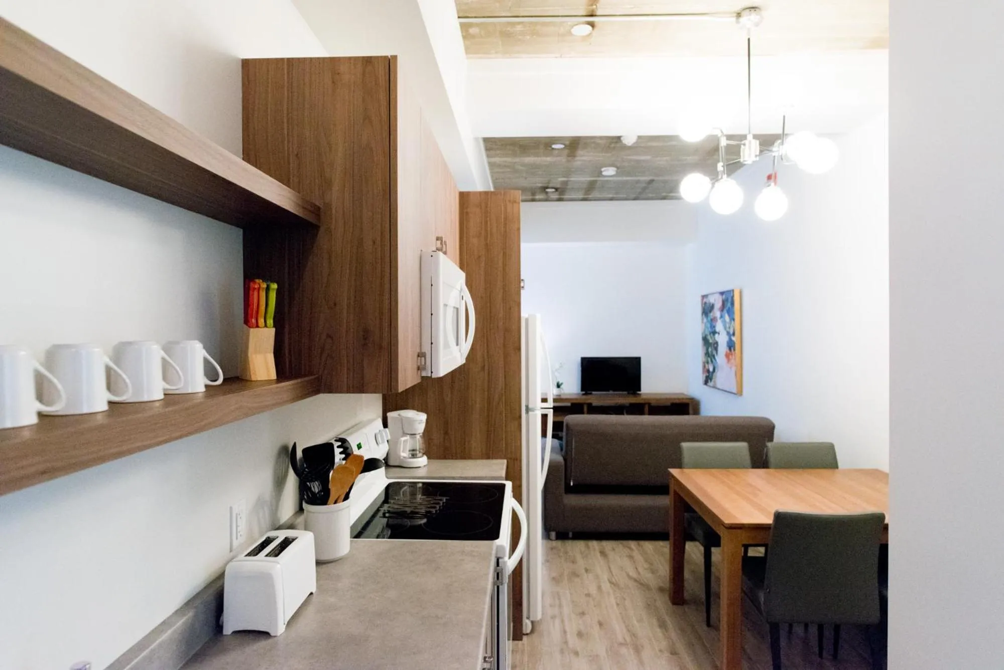 Kitchen or kitchenette in Le Central