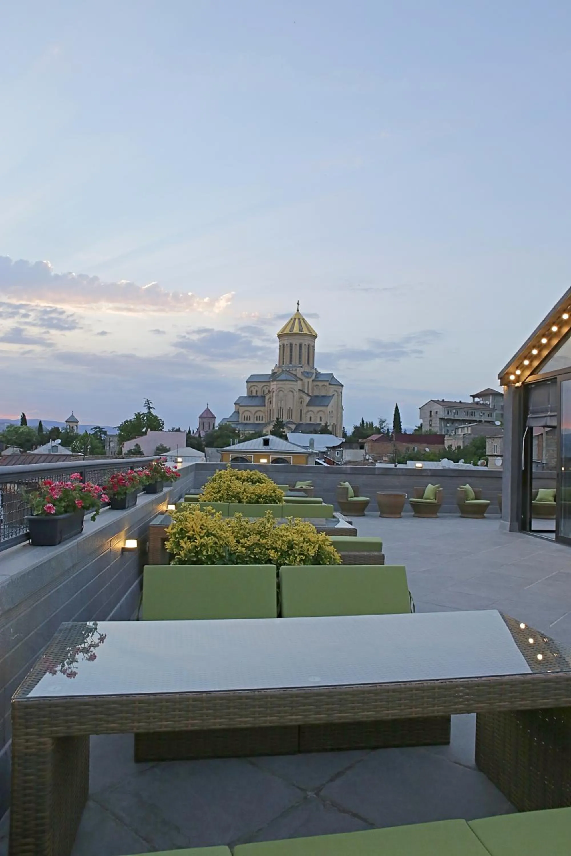 Balcony/Terrace in Hotel Address 9D