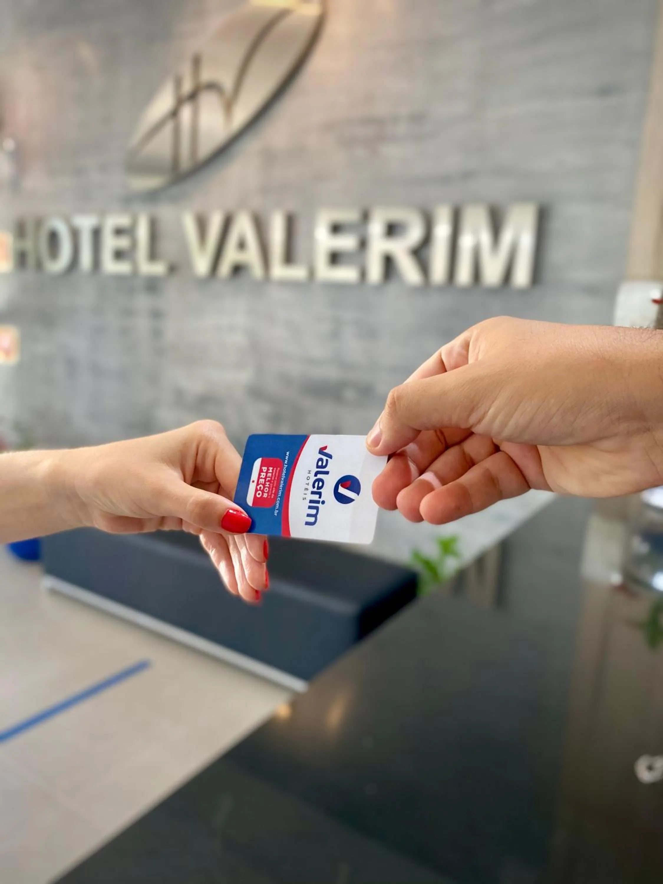Lobby or reception in Hotel Valerim Itajaí / Navegantes