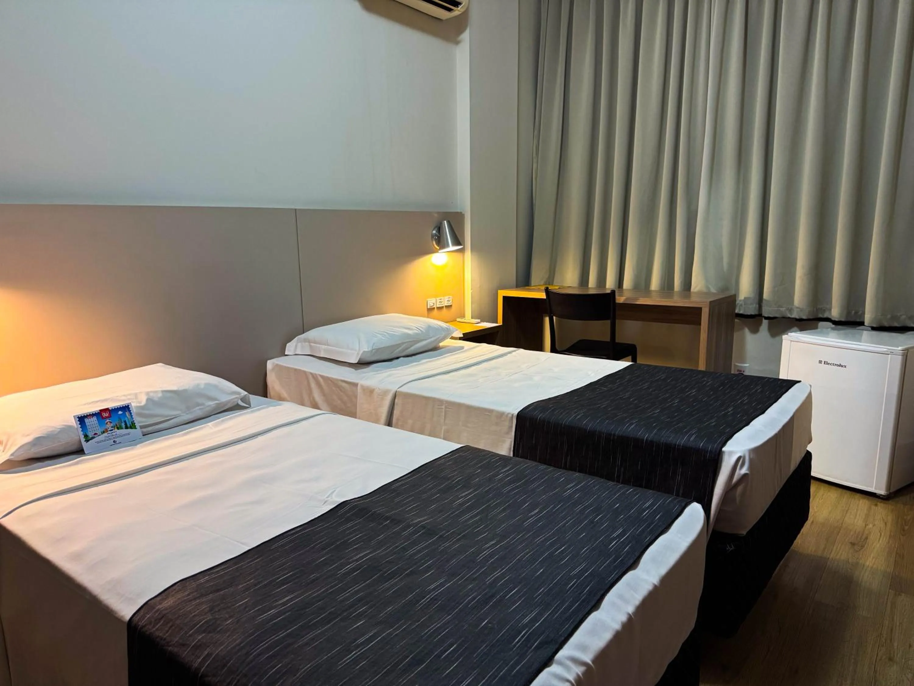 Bed in Hotel Valerim Itajaí / Navegantes