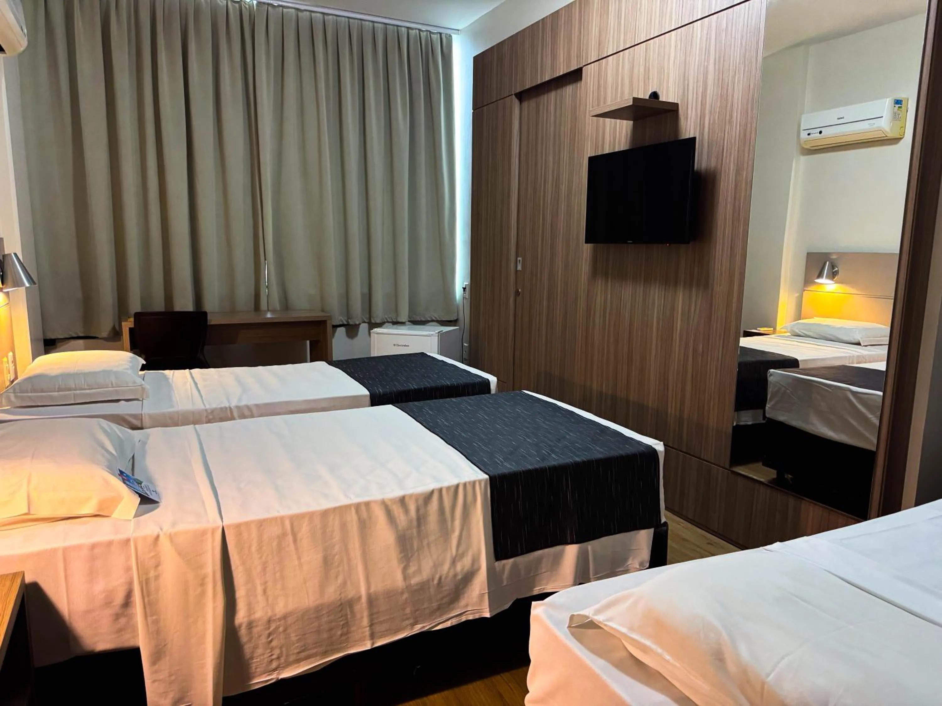 Bed in Hotel Valerim Itajaí / Navegantes