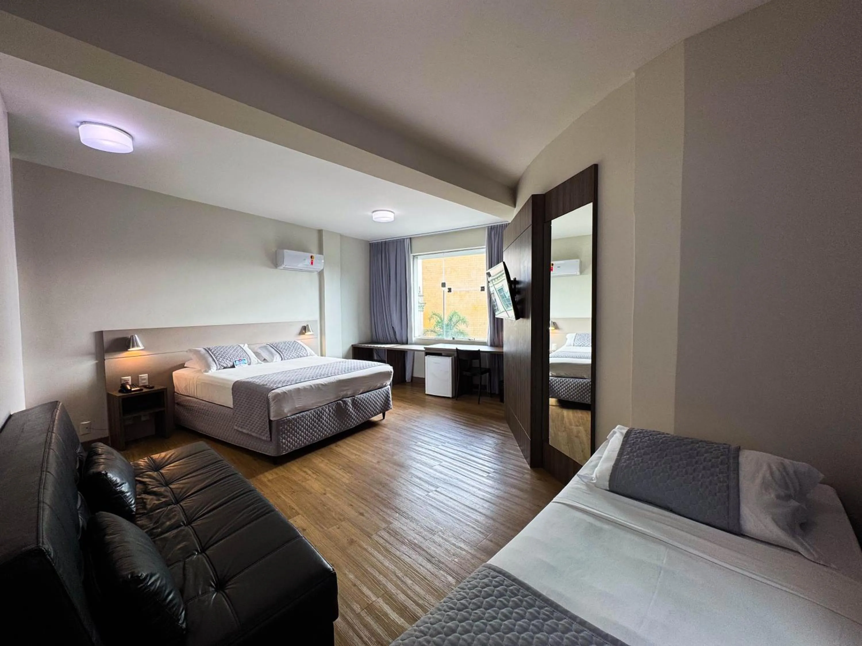 Bed in Hotel Valerim Itajaí / Navegantes