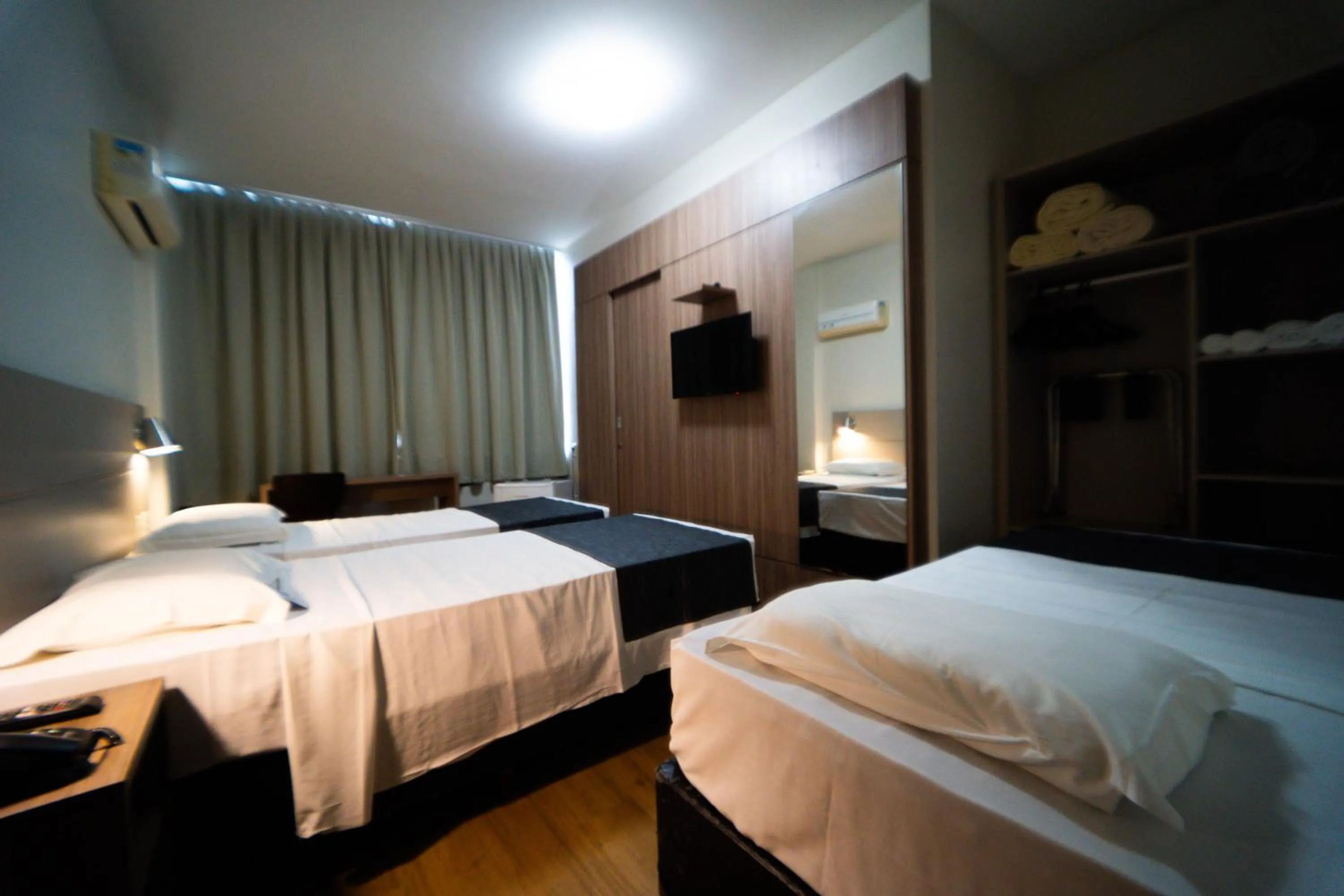 Bed in Hotel Valerim Itajaí / Navegantes