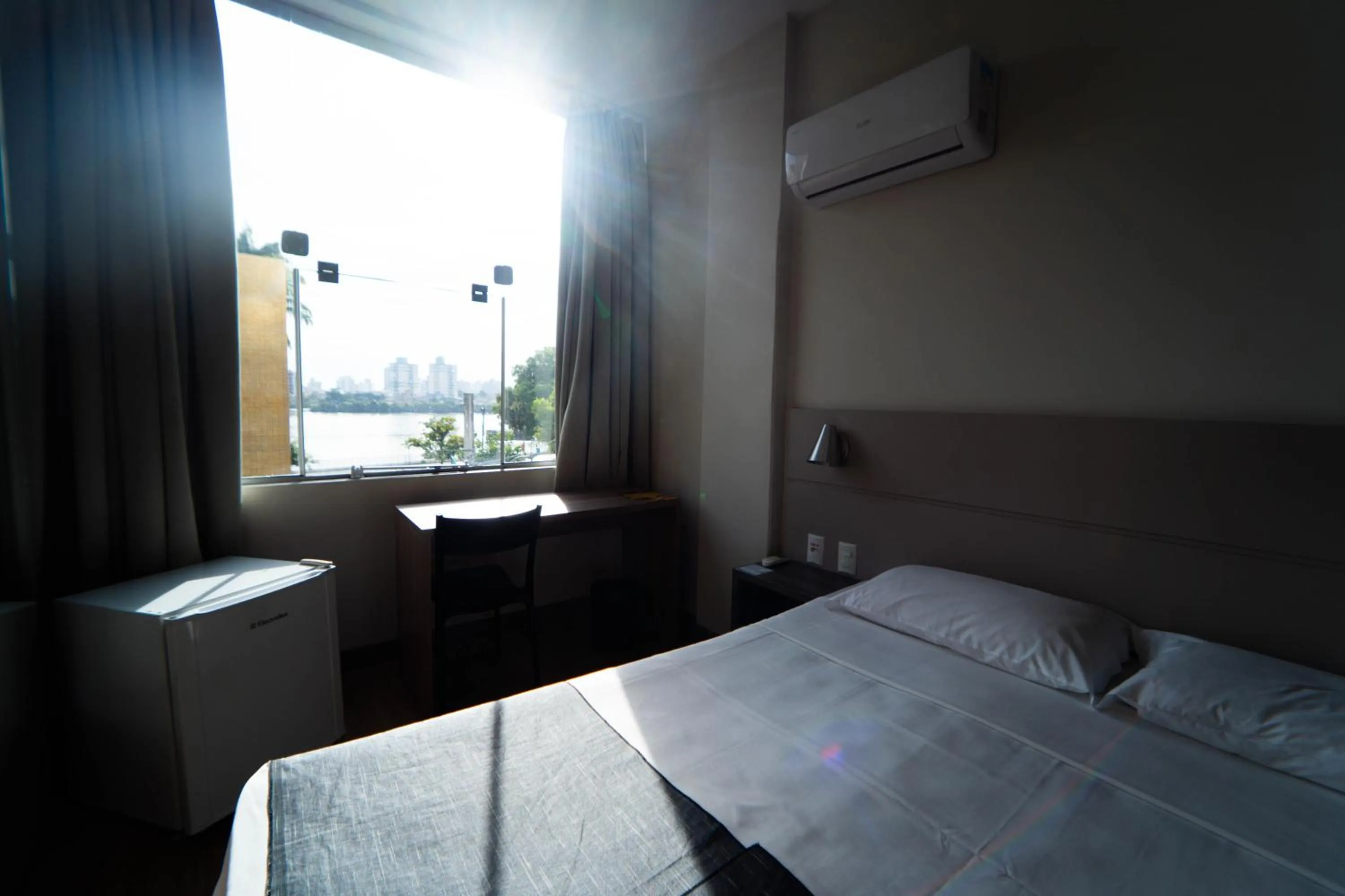 Bed in Hotel Valerim Itajaí / Navegantes