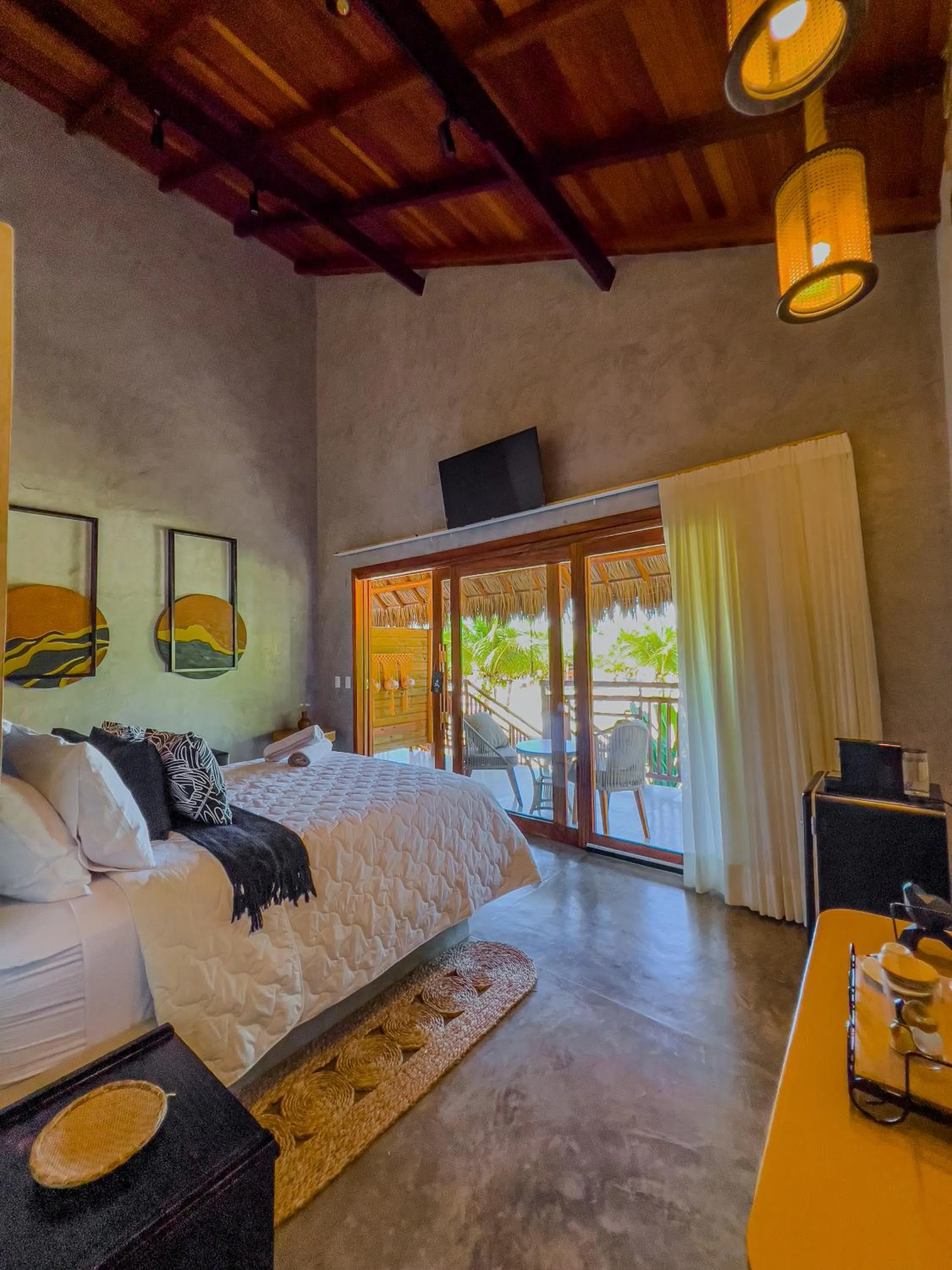 Bed in Pousada Luna - D3 Experience - Preá, CE