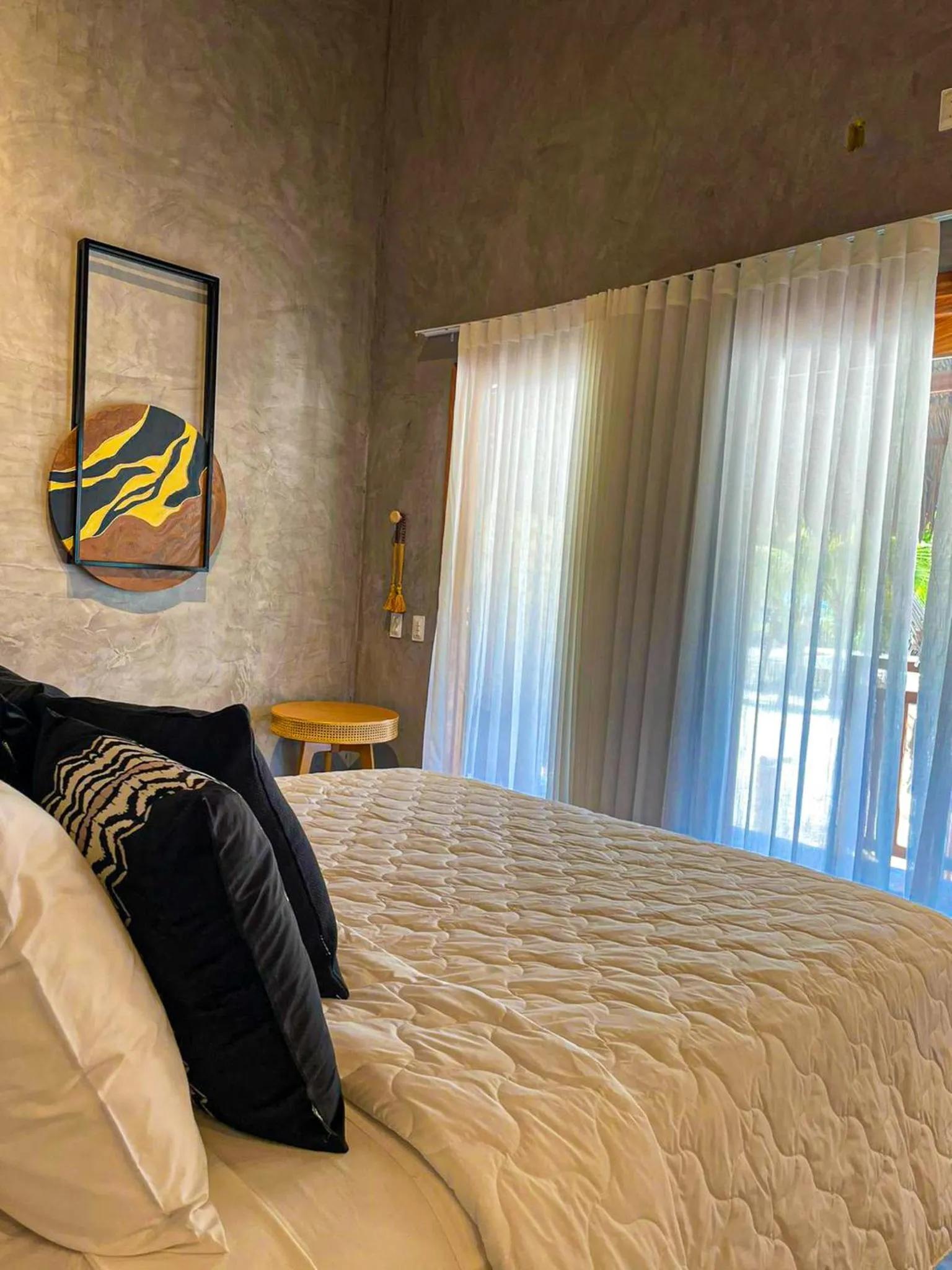 Bed in Pousada Luna - D3 Experience - Preá, CE