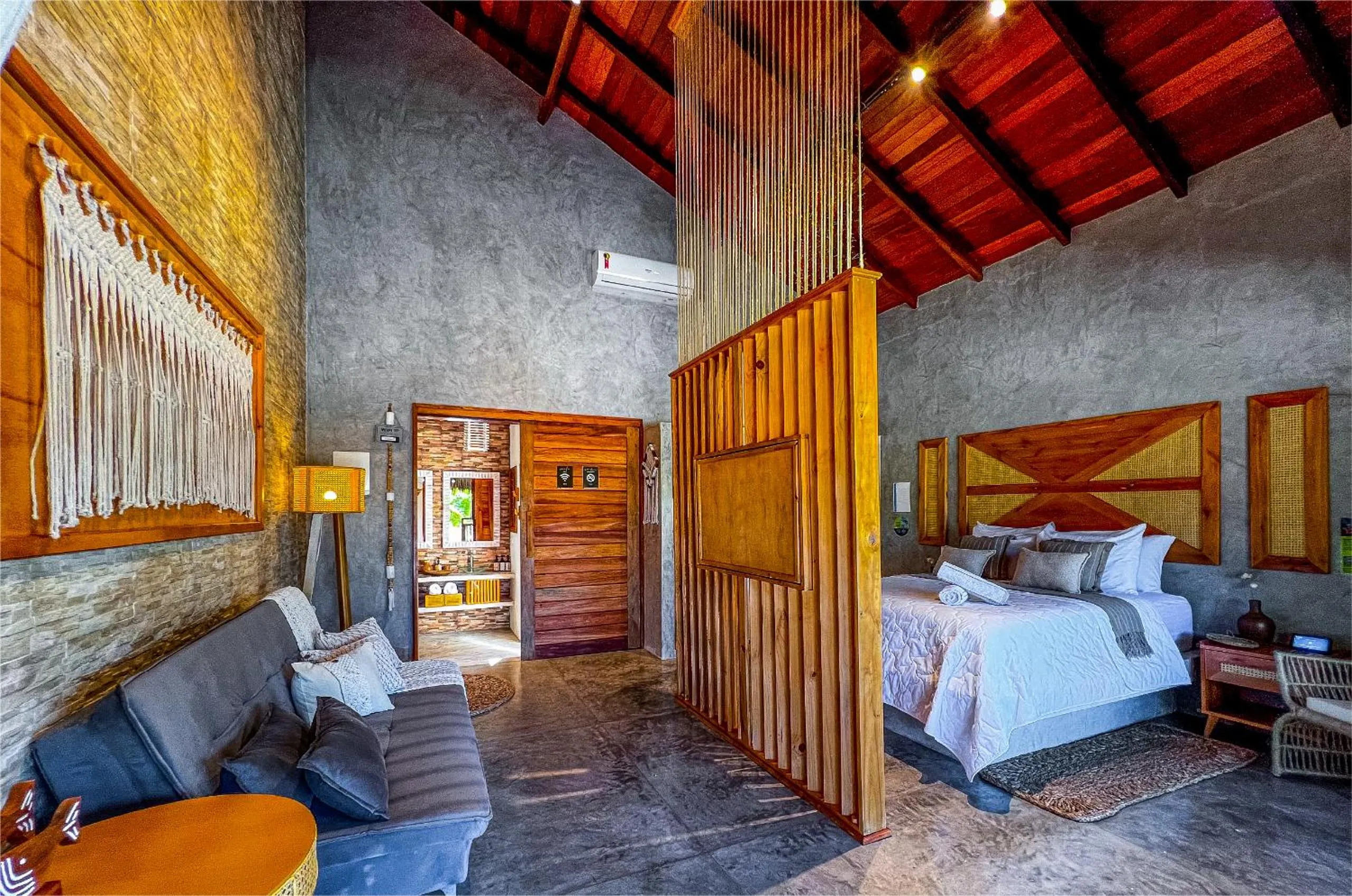 Bedroom, Bed in Pousada Luna - D3 Experience - Preá, CE