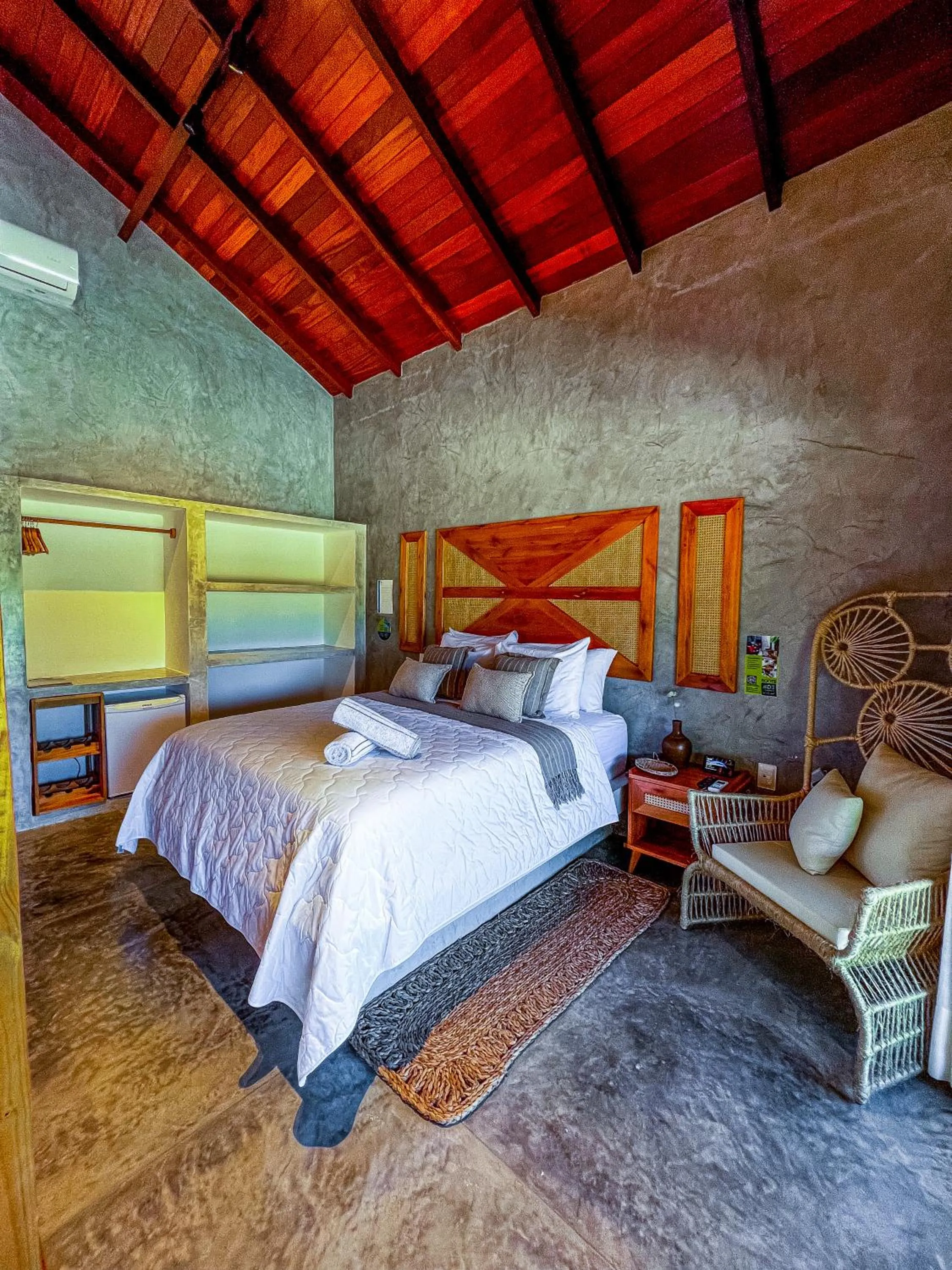 Bedroom, Bed in Pousada Luna - D3 Experience - Preá, CE