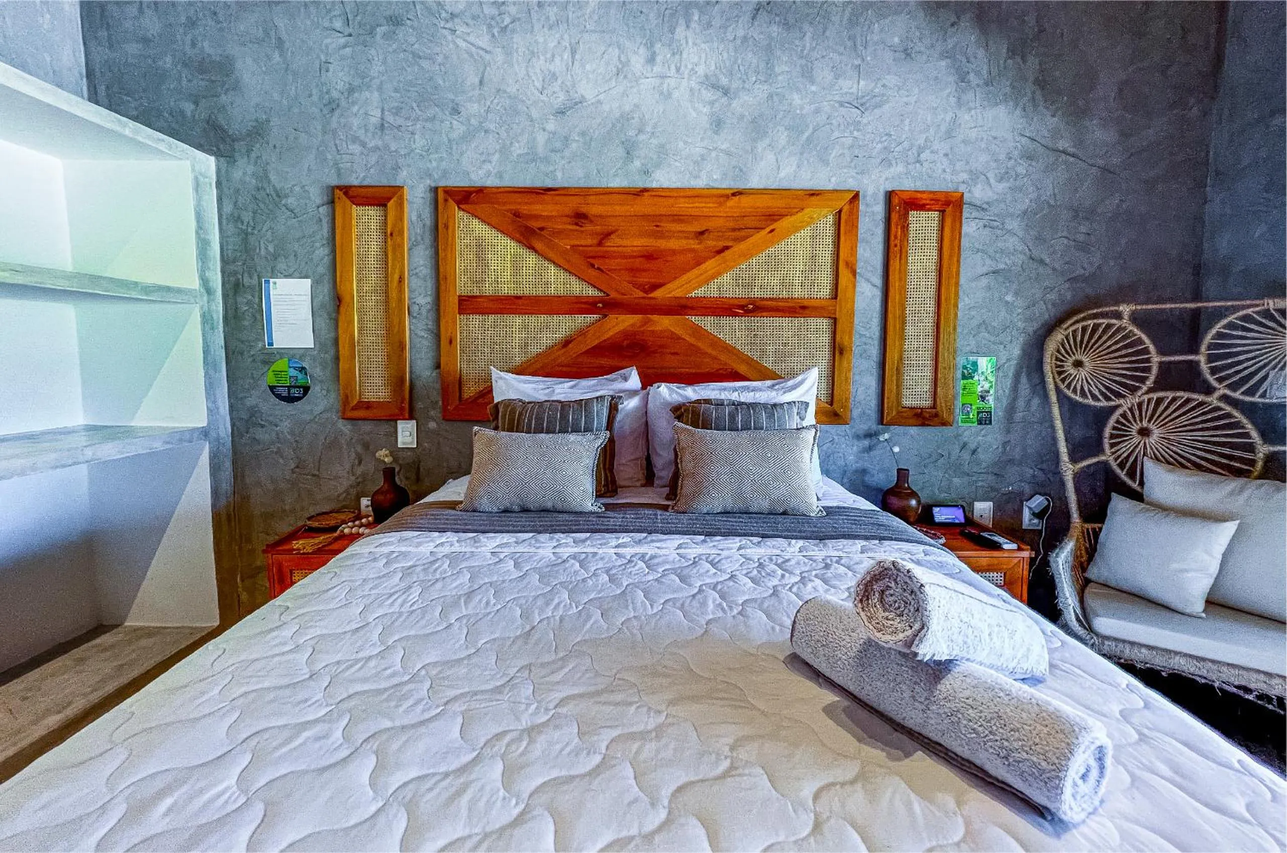 Bedroom, Bed in Pousada Luna - D3 Experience - Preá, CE