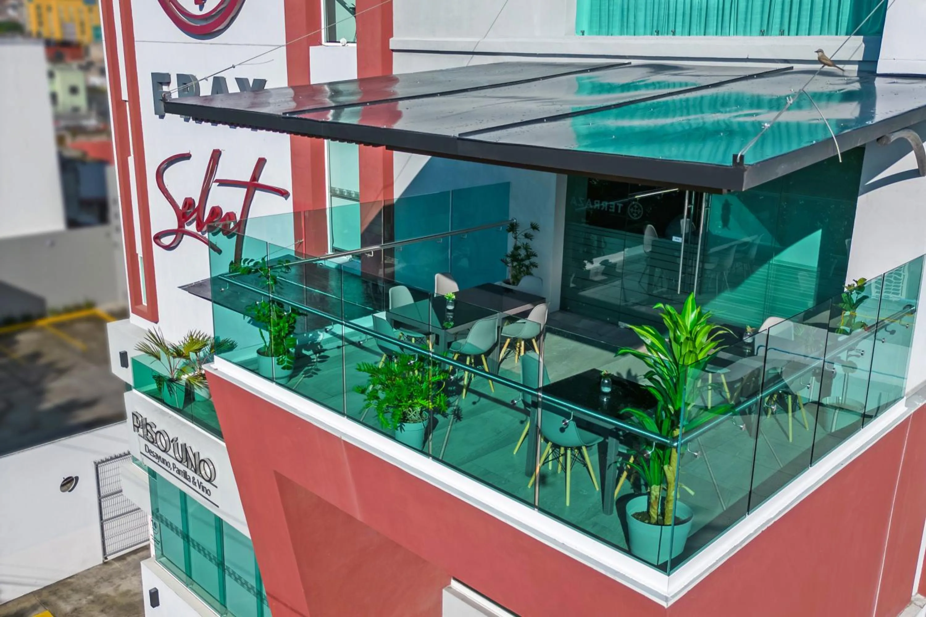 Balcony/Terrace in Hotel Fray Select