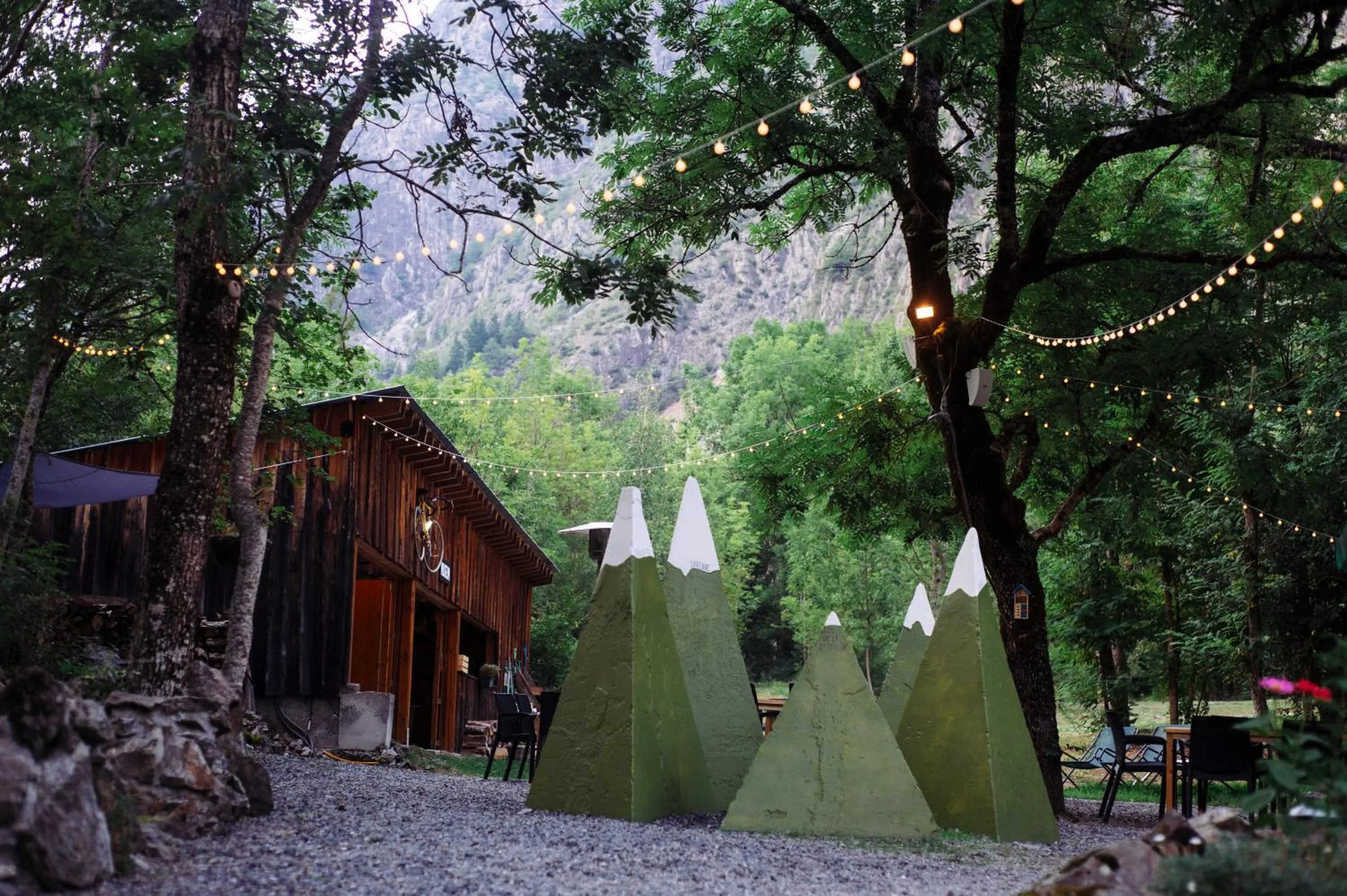 Garden in Hotel Au Bon Accueil