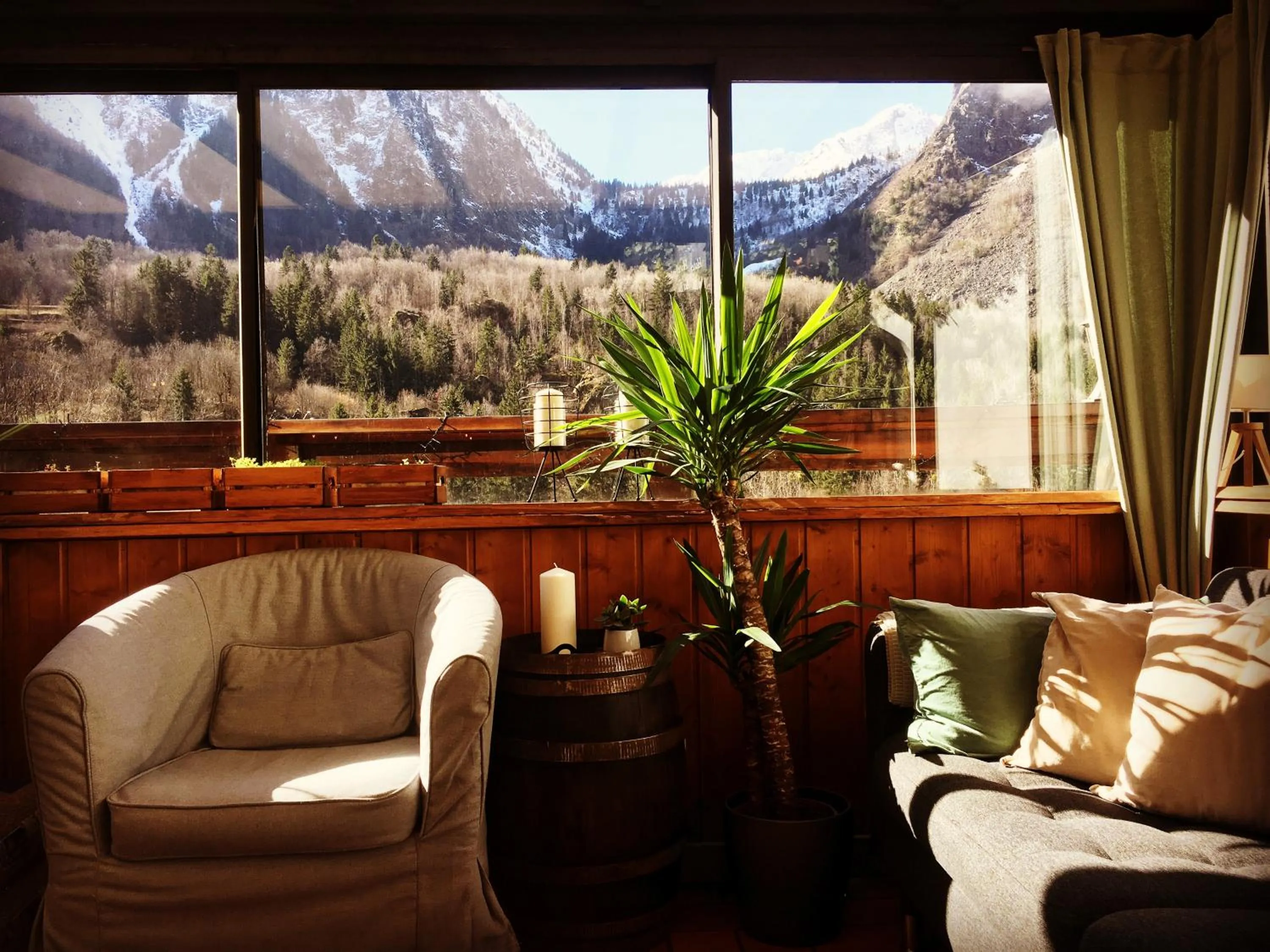 Living room in Hotel Au Bon Accueil