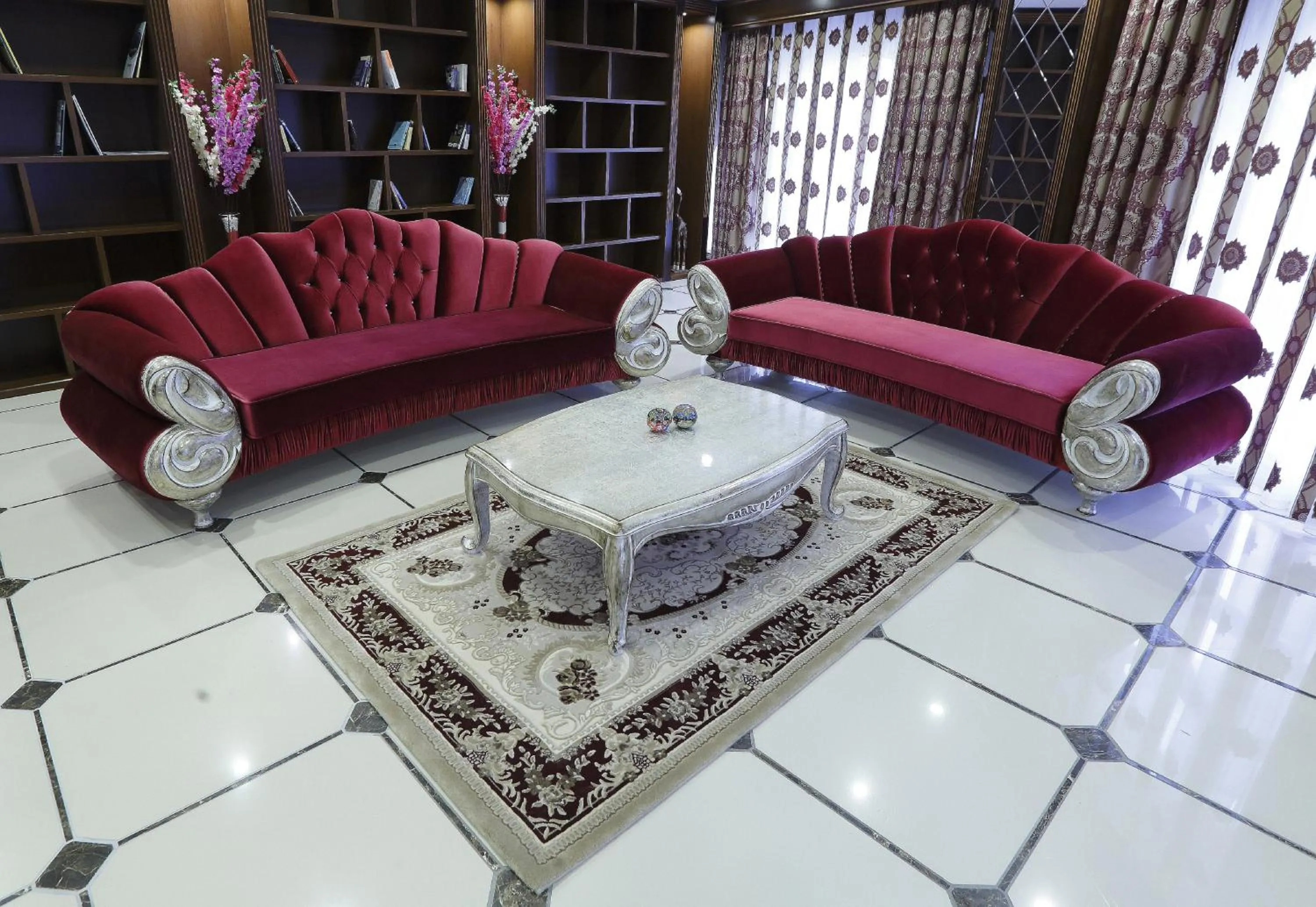 Library in World Point Hotel Istanbul