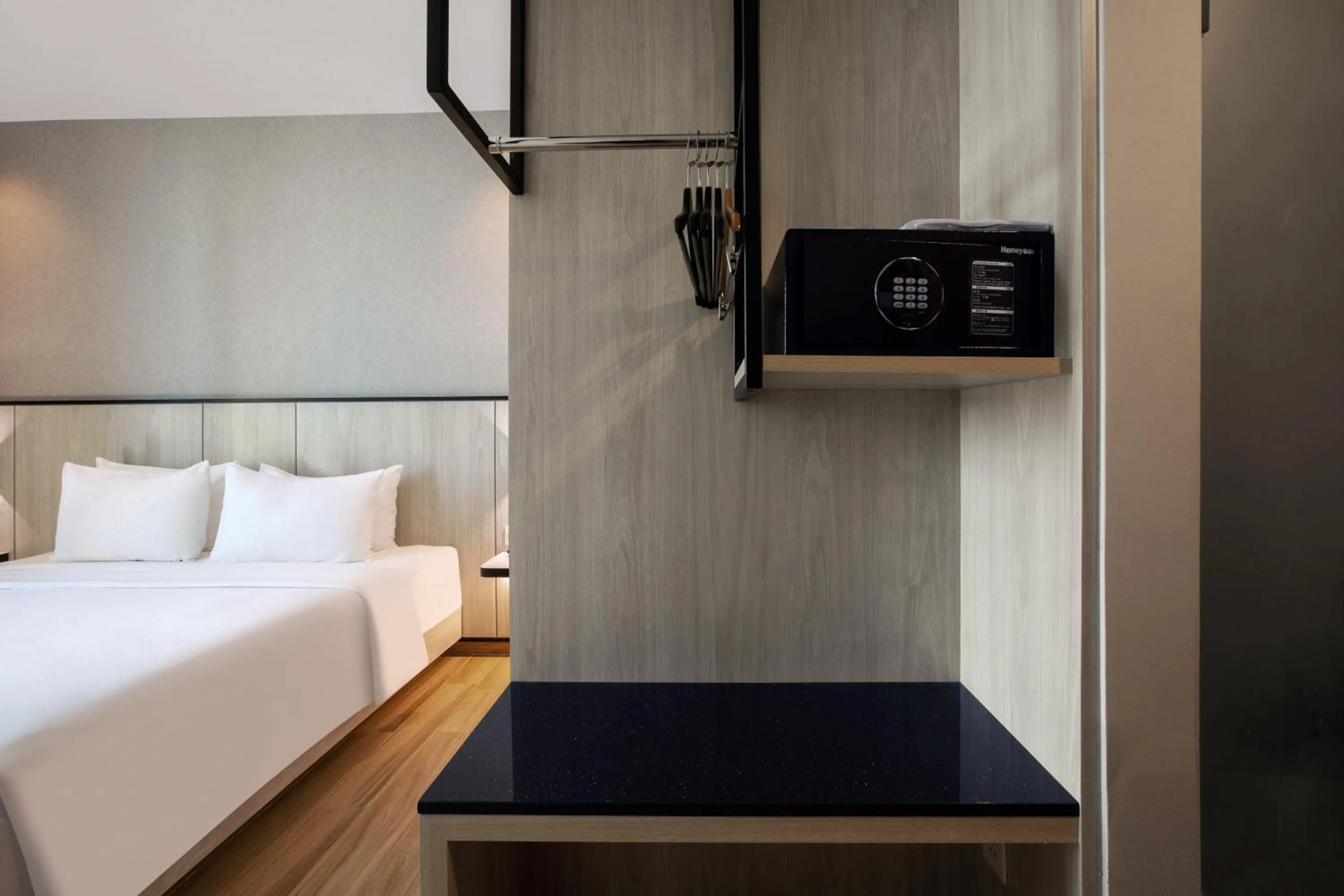 Bed in Hotel Santika Batam