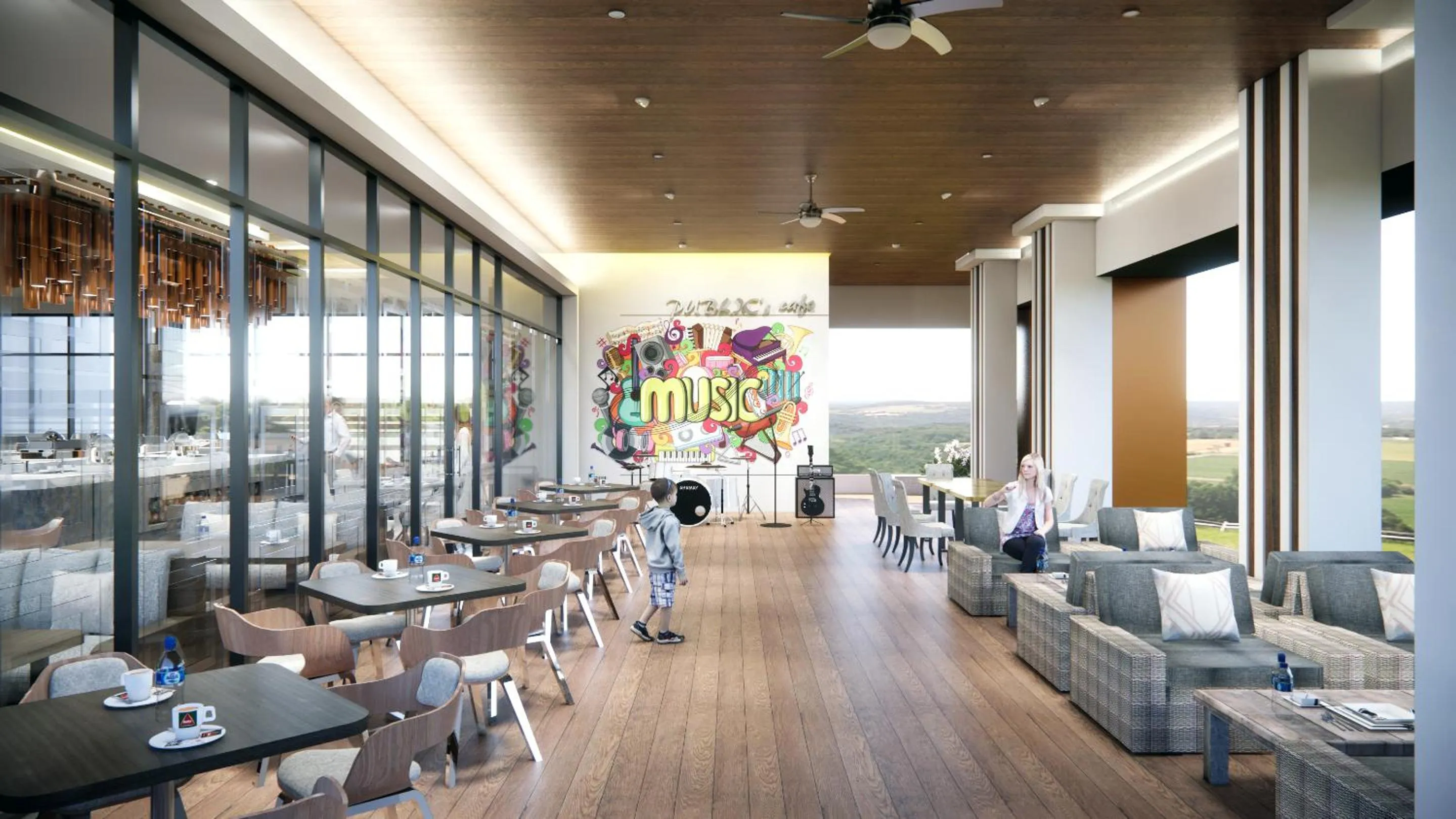 Restaurant/places to eat in Hotel Santika Batam