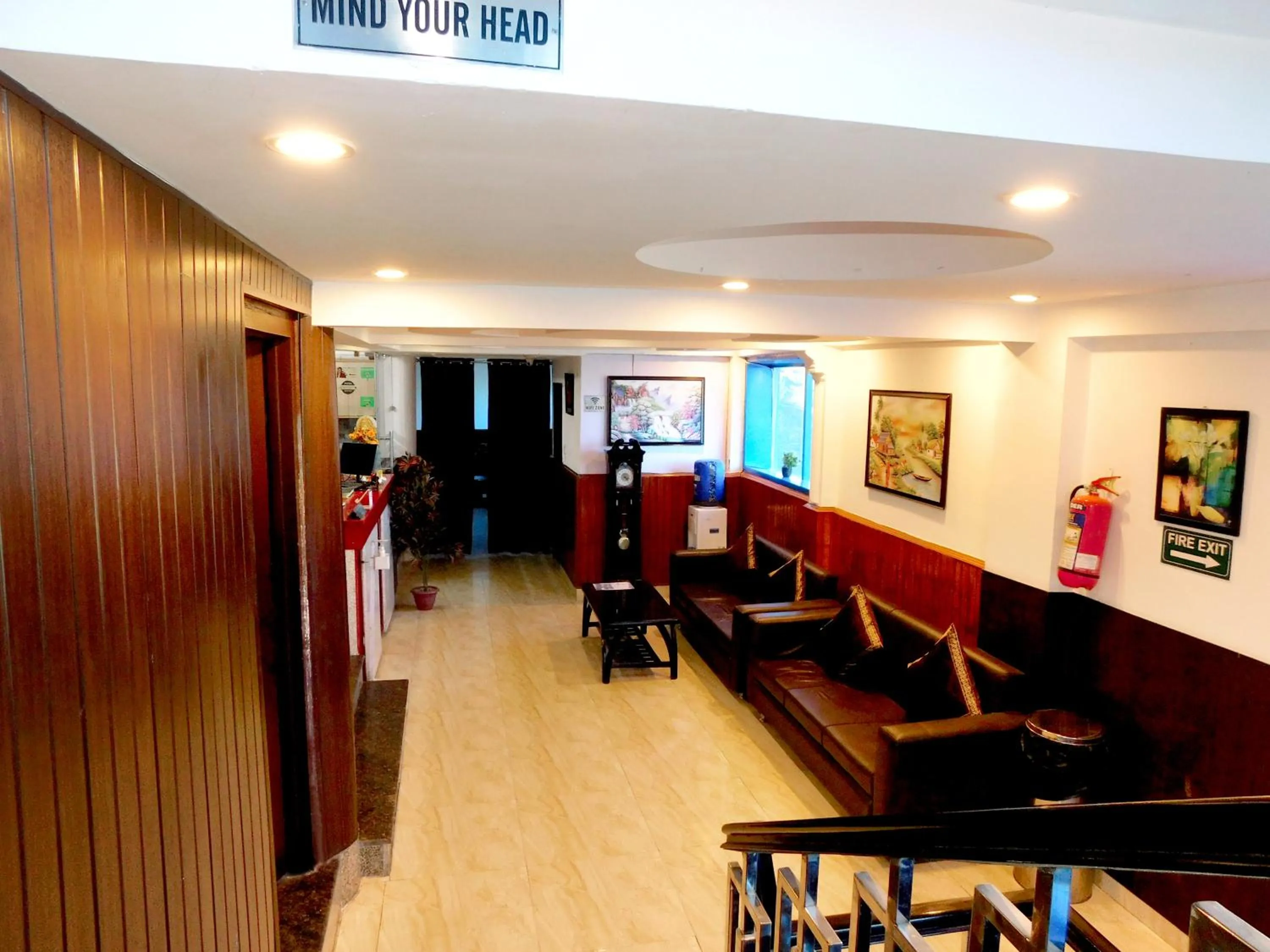 Living room in Hotel Crystal Palace