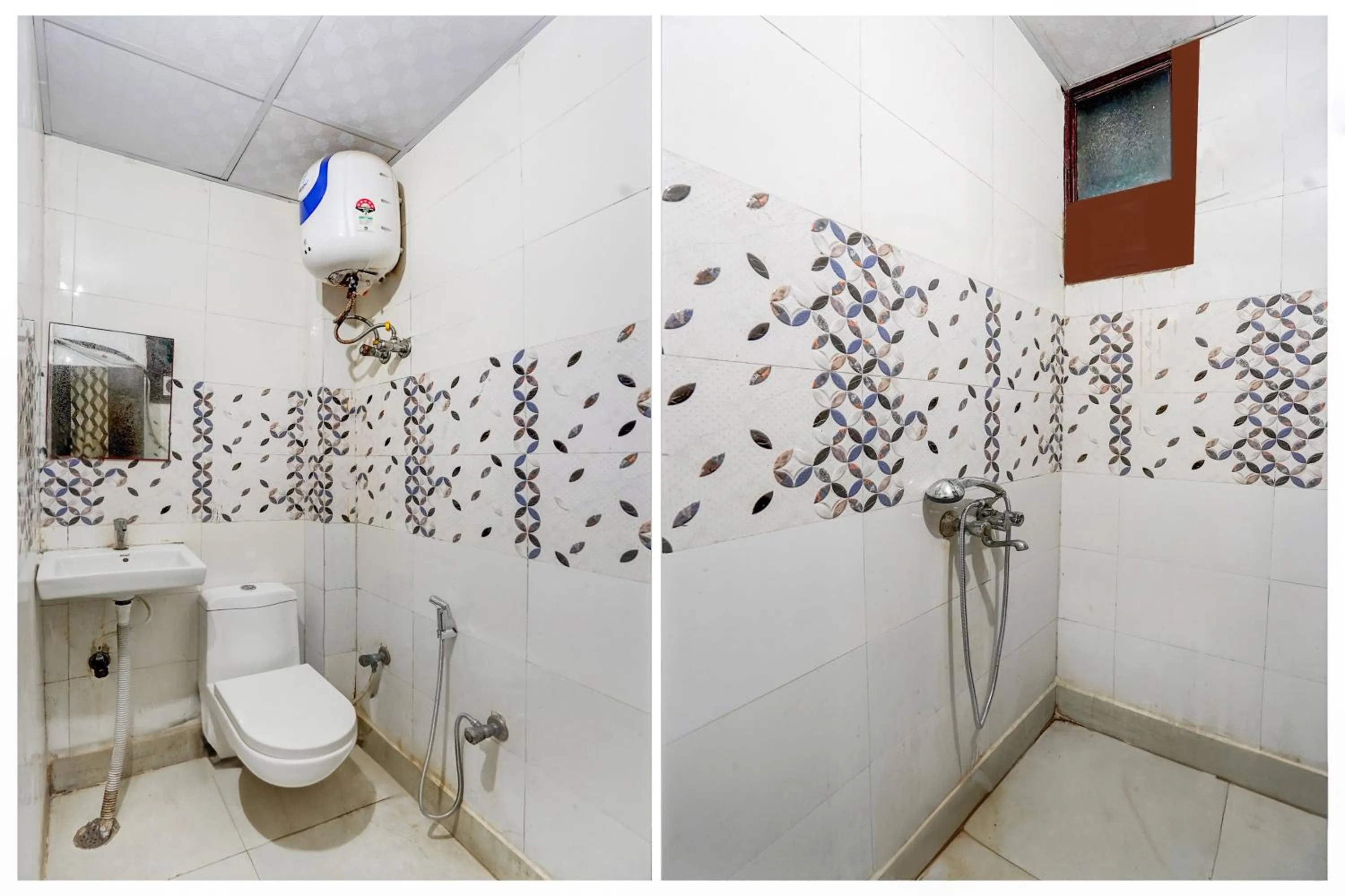 Bathroom in Super Hotel O The Maruti hotel