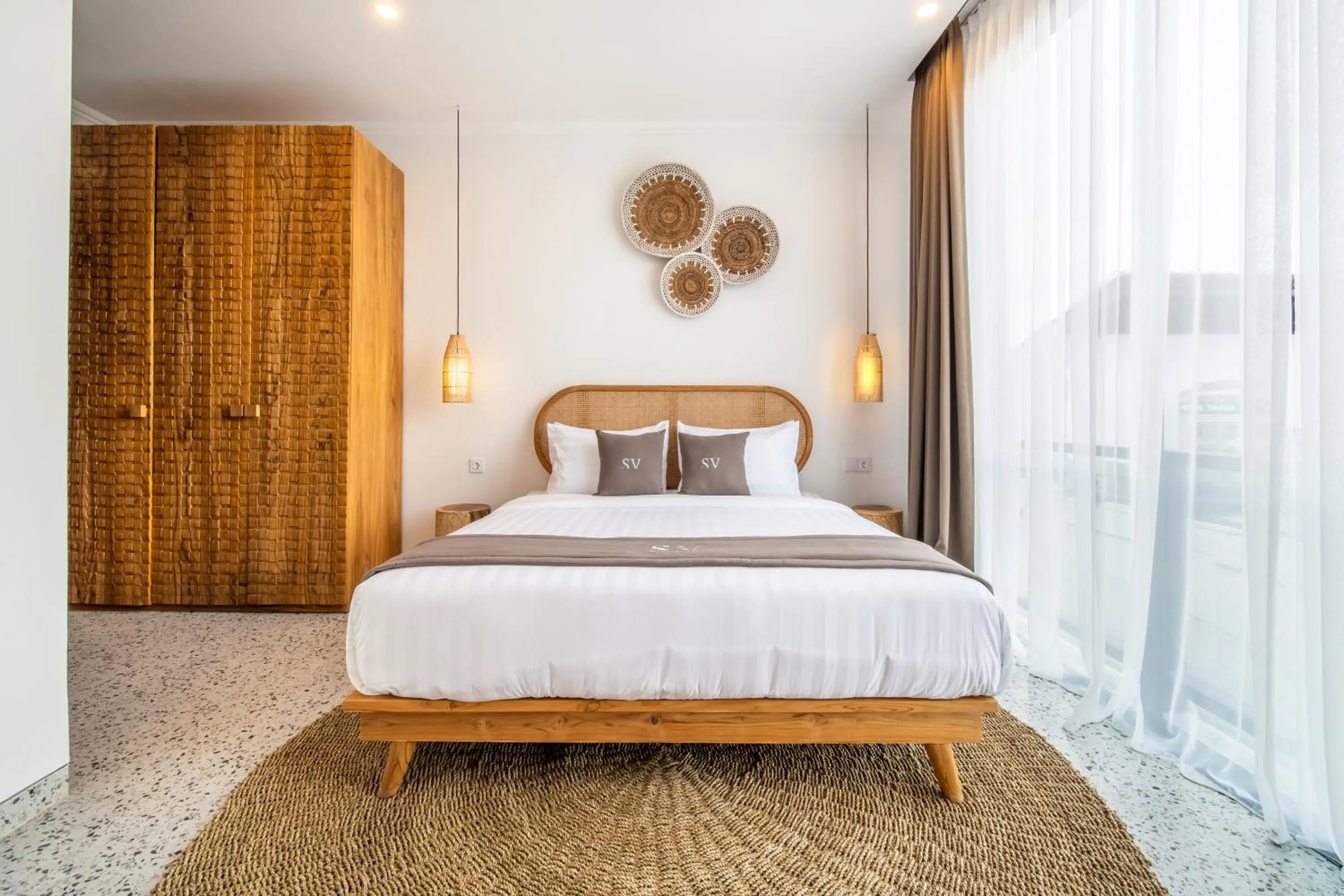 Bed in Sunny Village Berawa