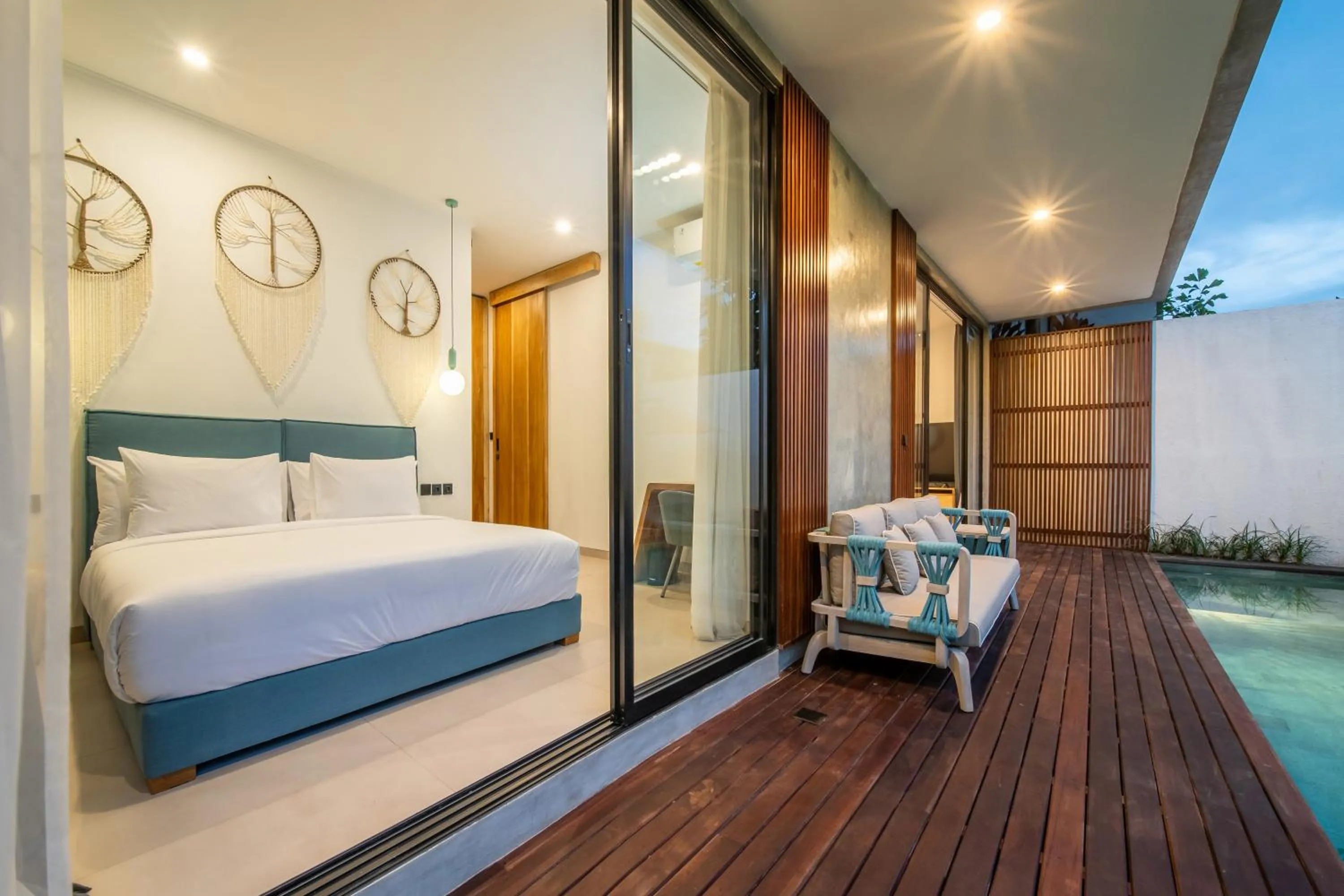 Bed in Sunny Village Berawa