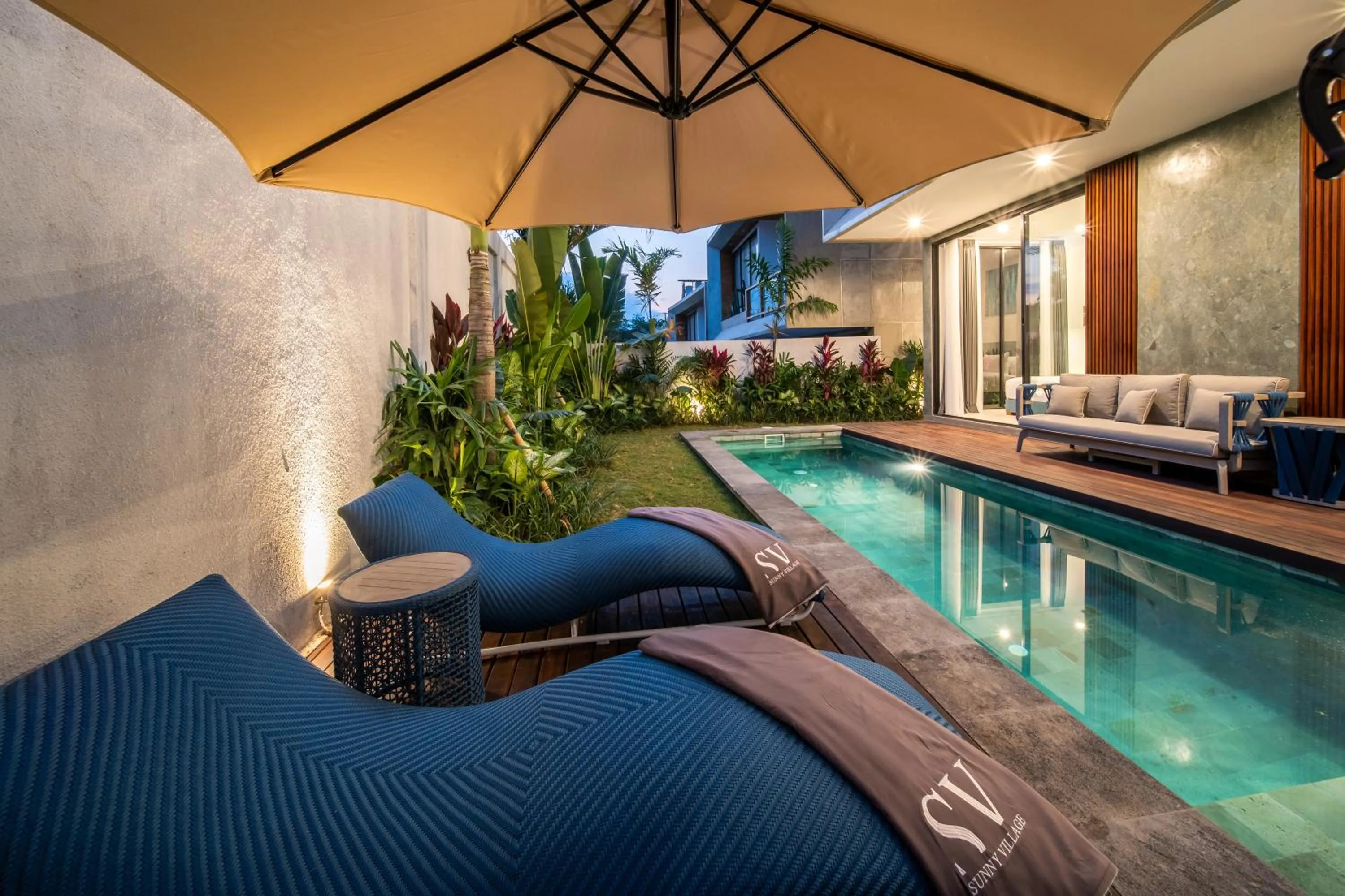 Patio in Sunny Village Berawa