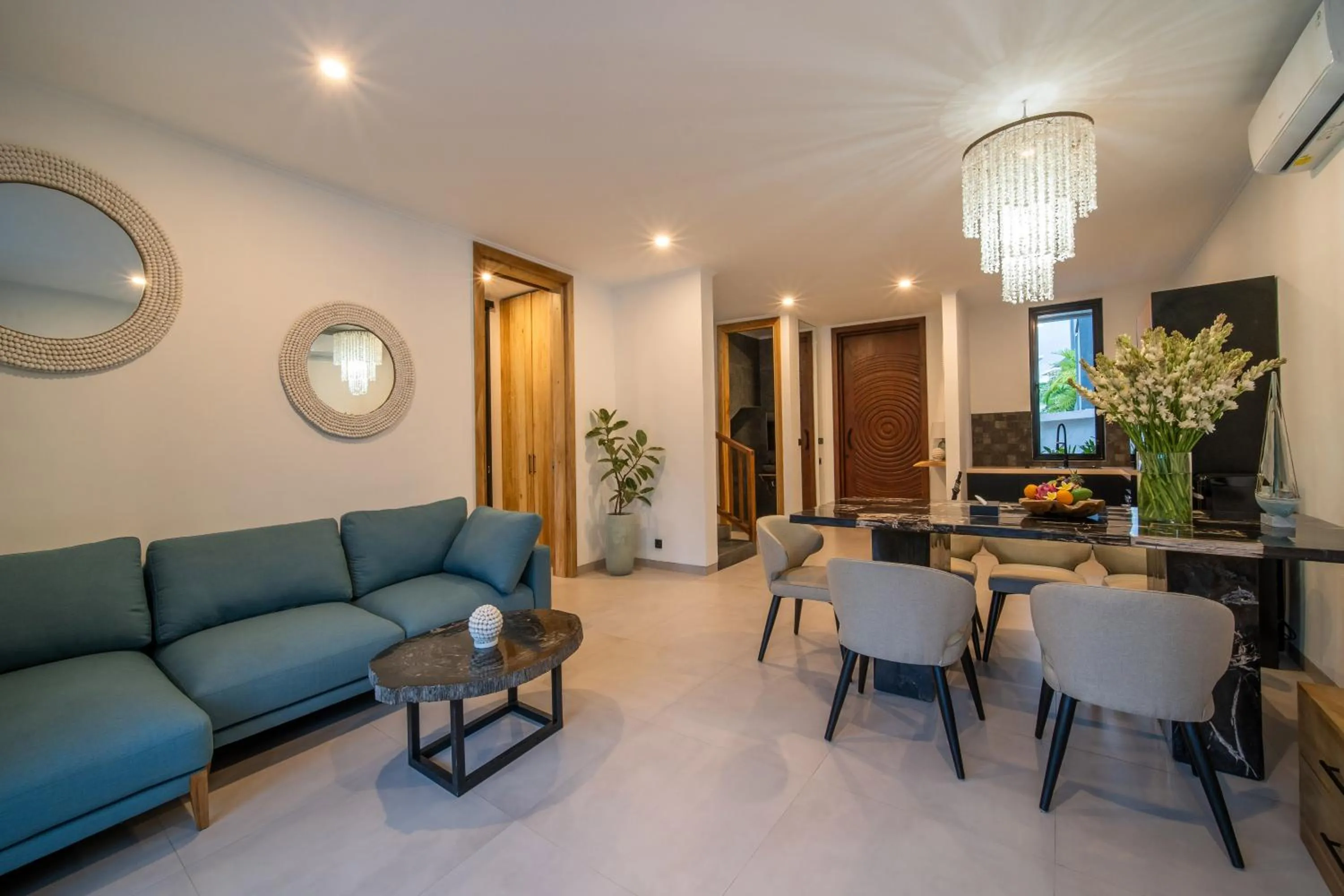 Living room in Sunny Village Berawa