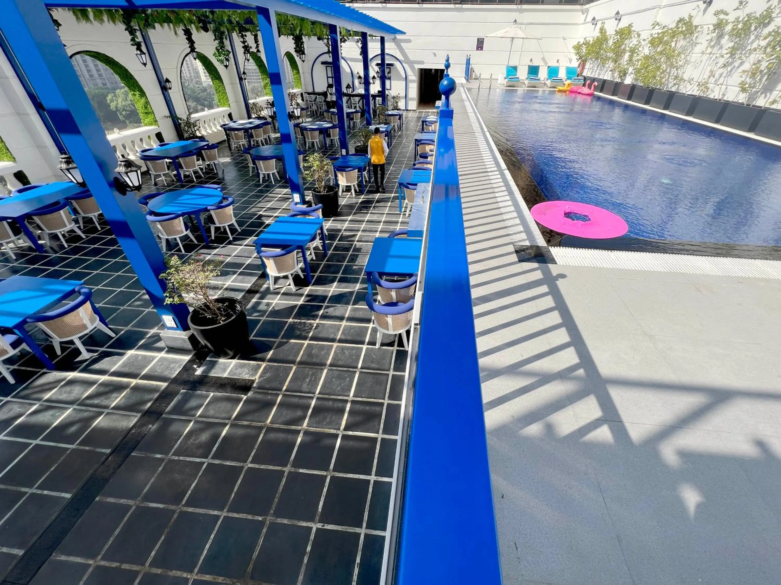 Swimming pool in Planet Hollywood Thane