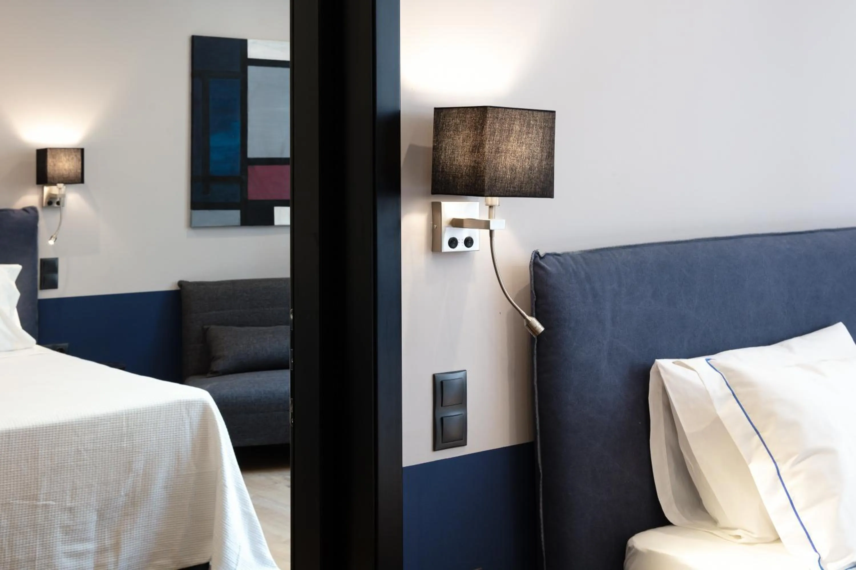 Bedroom, Bed in The Vault Athens