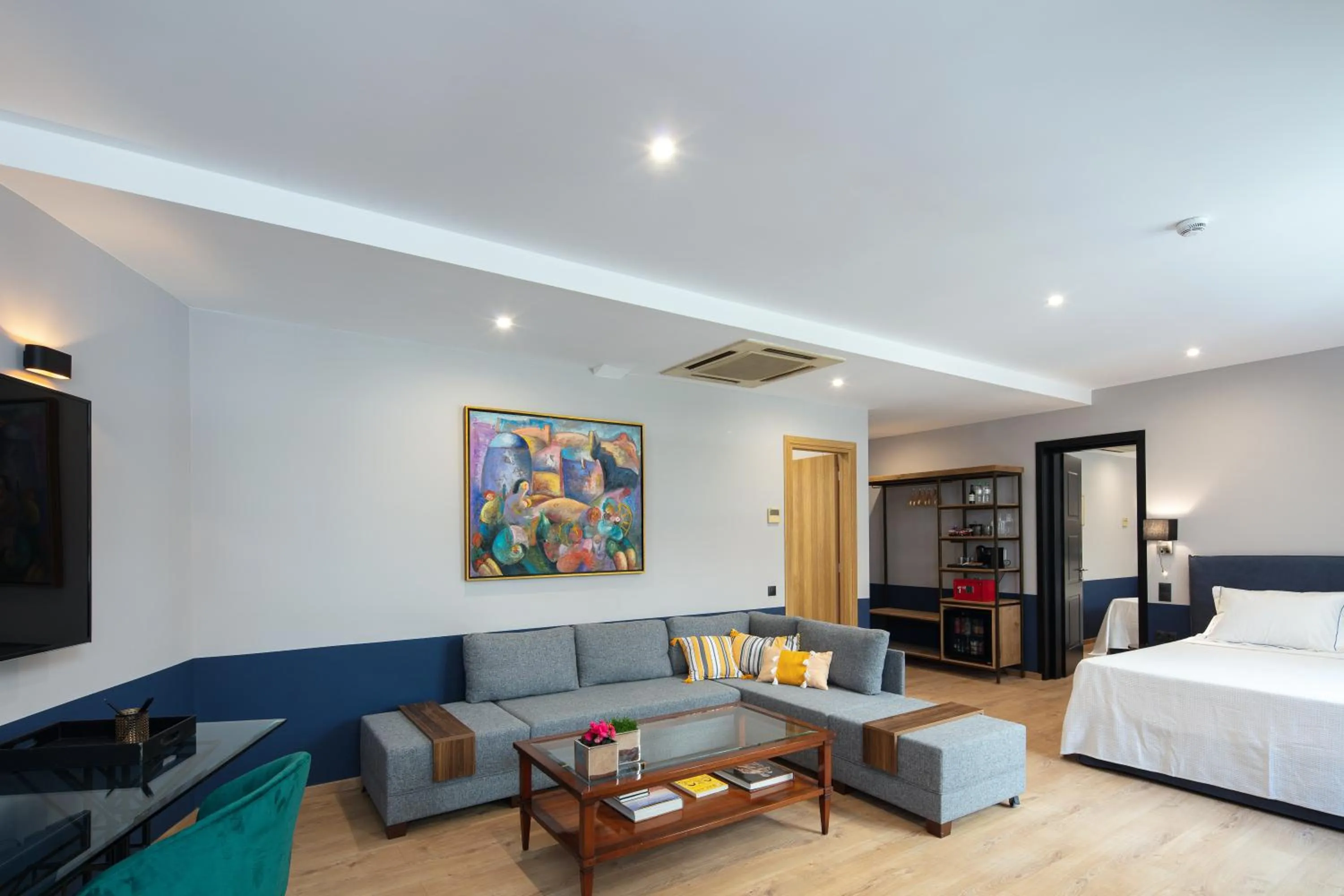 Bedroom, Bed in The Vault Athens