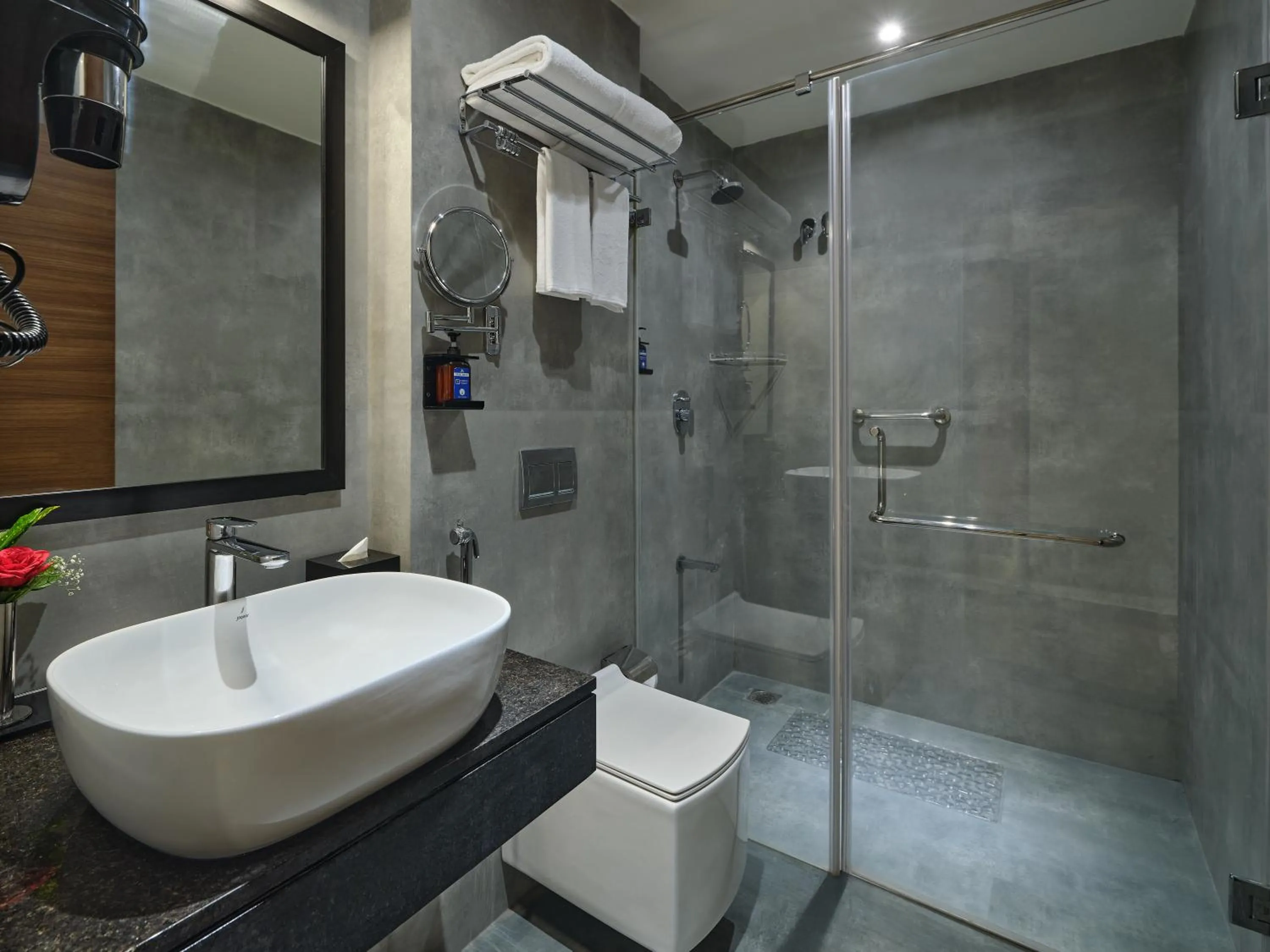 Bathroom in Essentia Premier Hotel Chennai OMR
