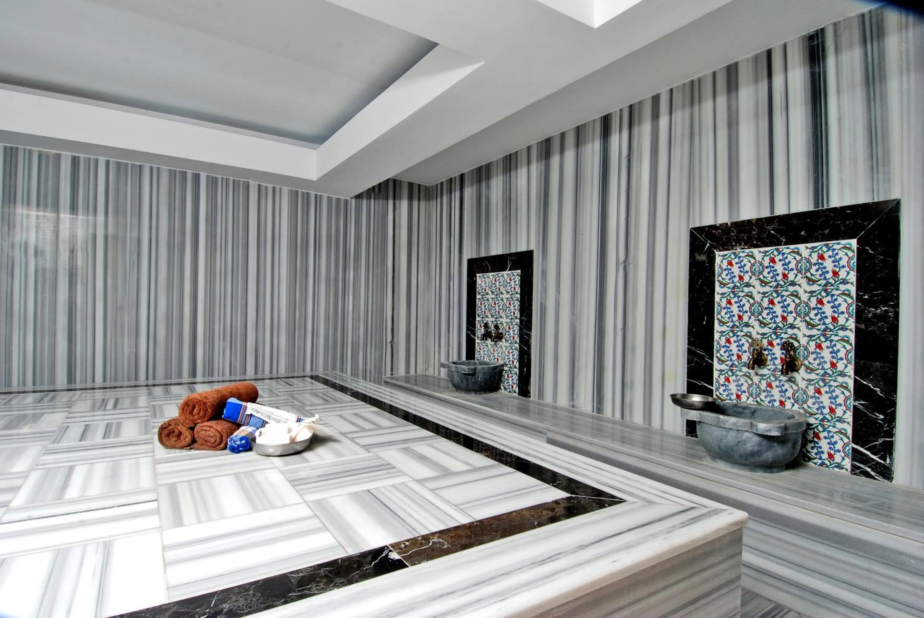 Steam room, Bed in Kleopatra Ramira Hotel - All Inclusive