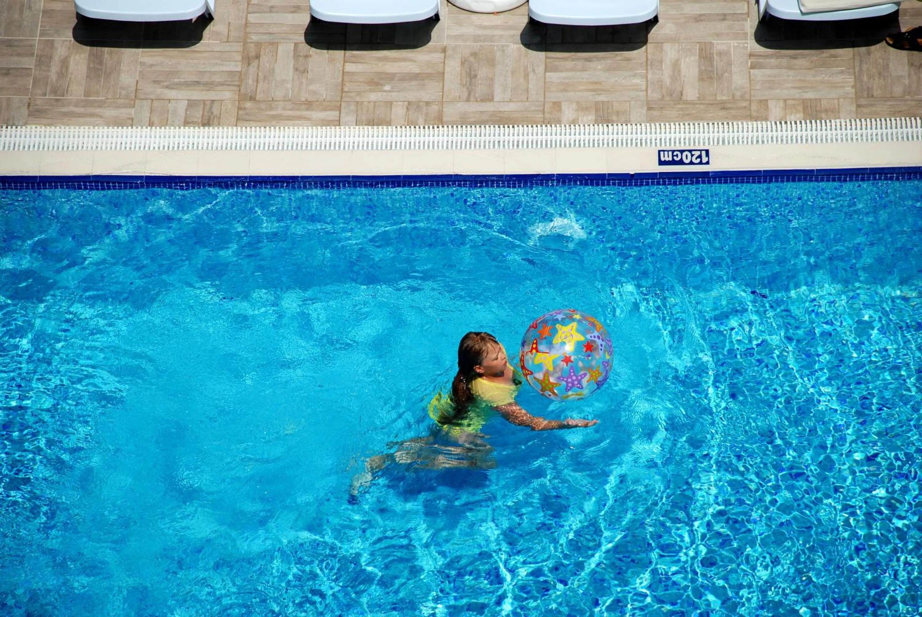 Swimming pool in Kleopatra Ramira Hotel - All Inclusive