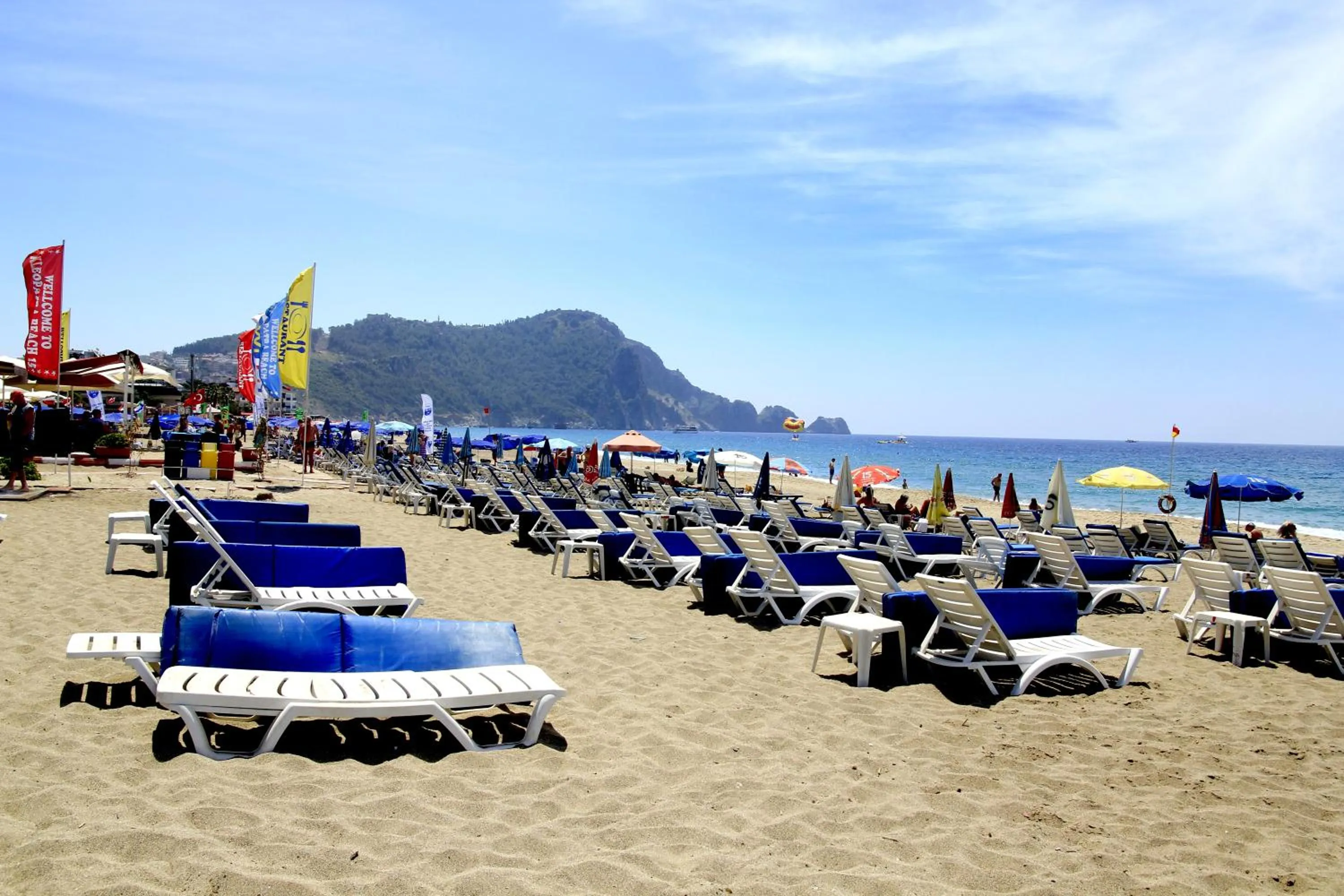 Beach in Kleopatra Ramira Hotel - All Inclusive