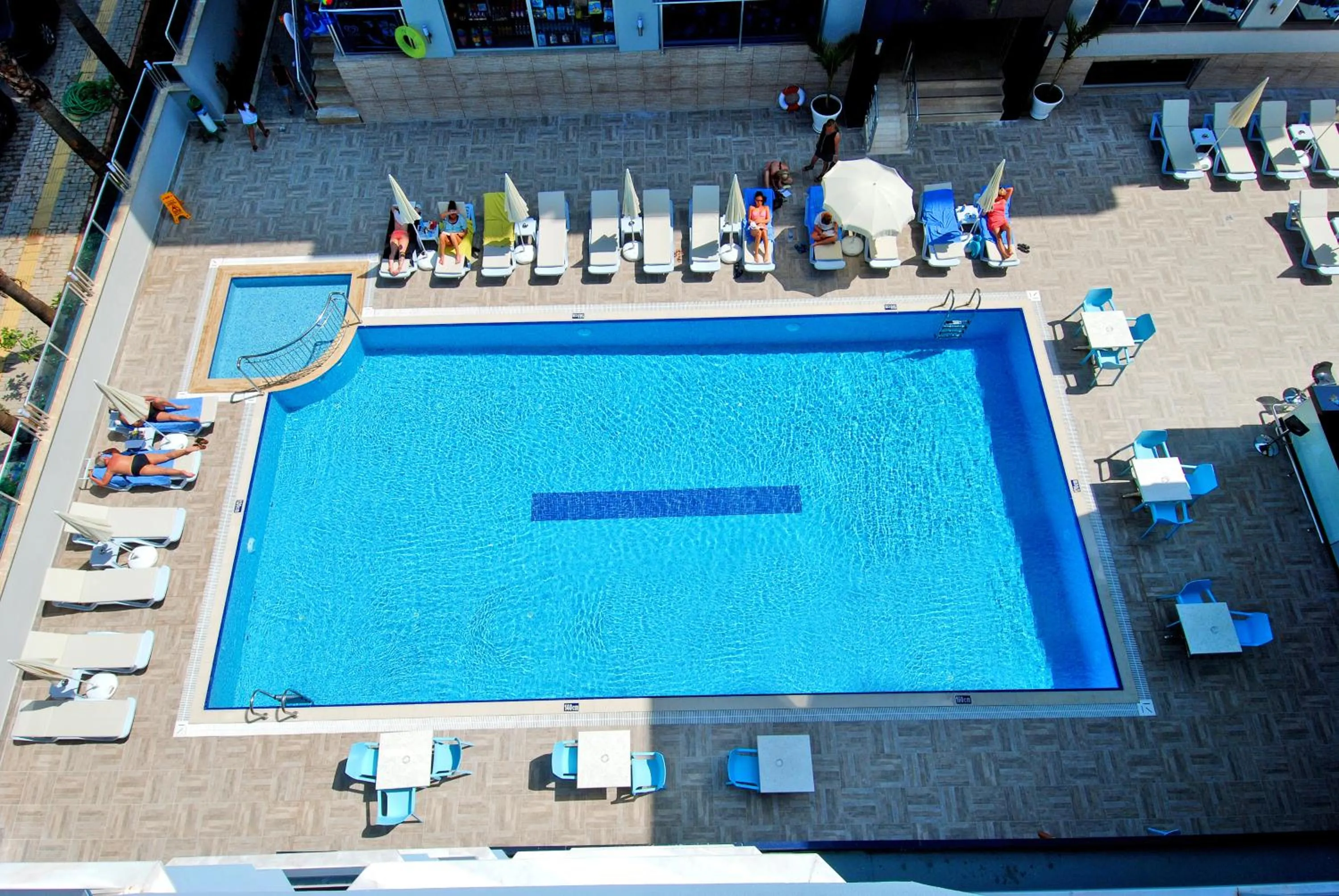 Bird's eye view in Kleopatra Ramira Hotel - All Inclusive