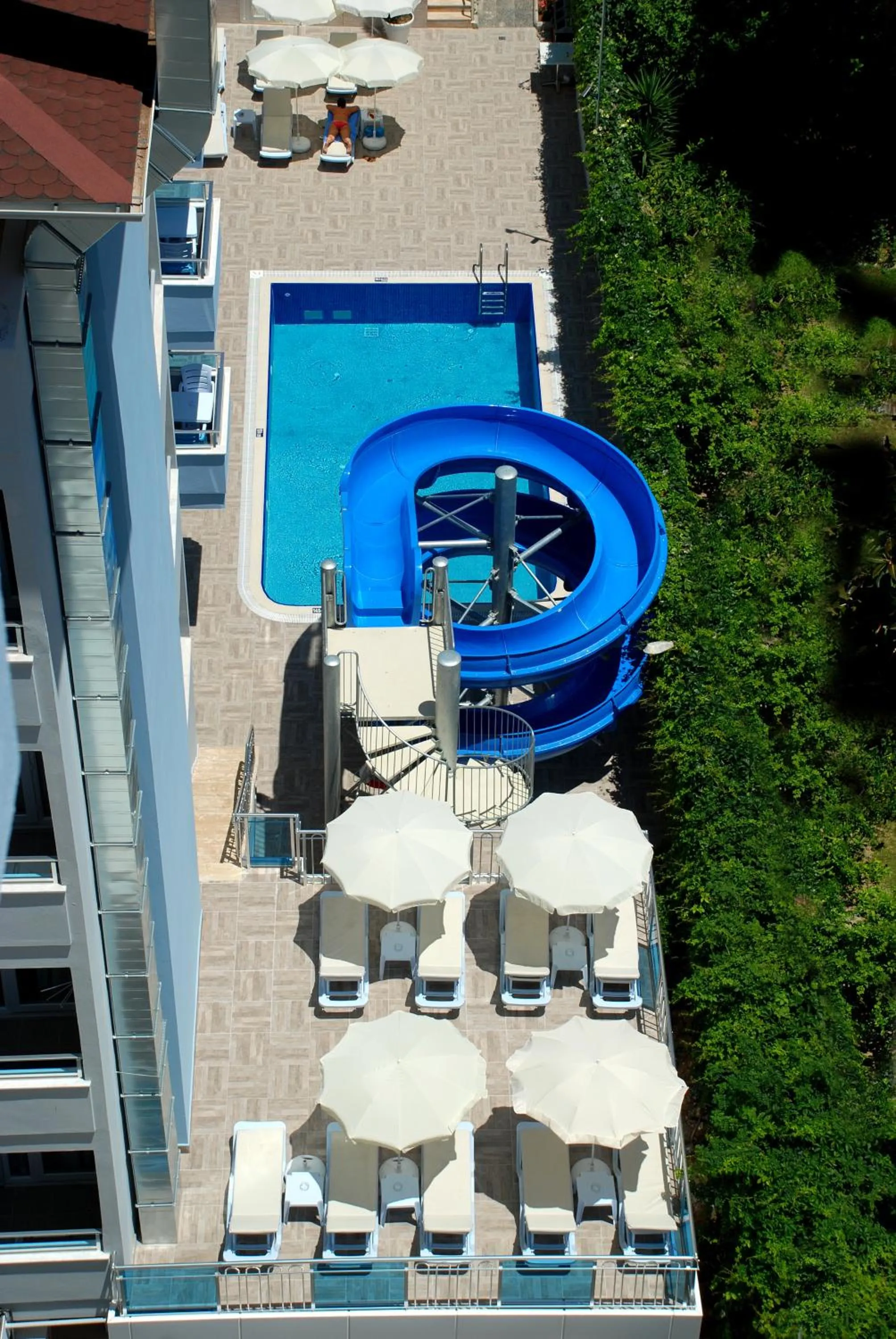 Swimming pool in Kleopatra Ramira Hotel - All Inclusive