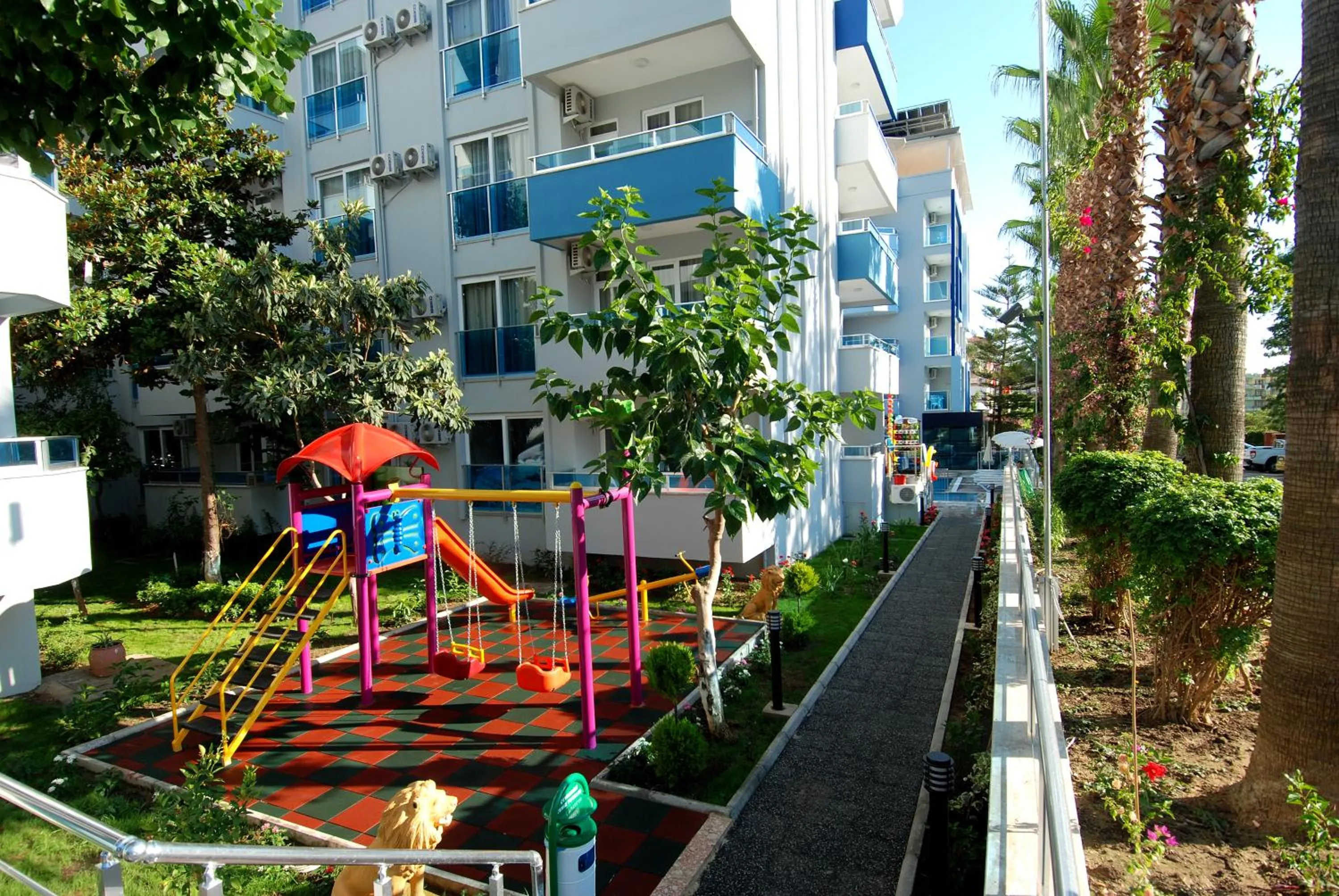 Children play ground in Kleopatra Ramira Hotel - All Inclusive