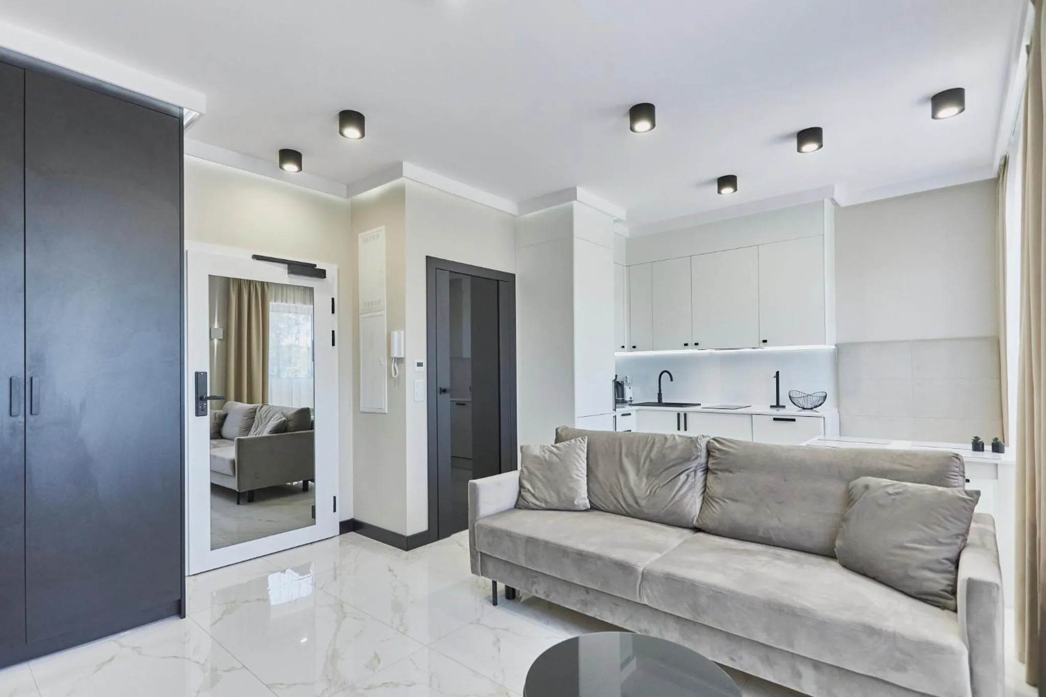 Kitchen or kitchenette in Timber Apartments by Baltic Home