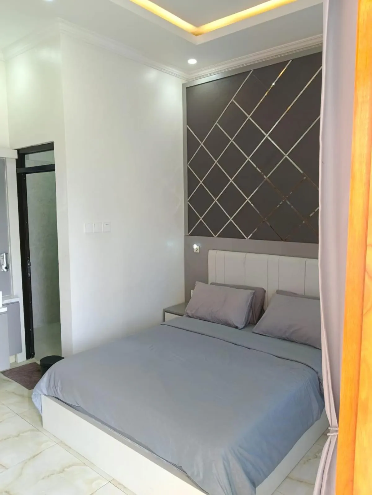 Bed in Algara Puncak Hotel