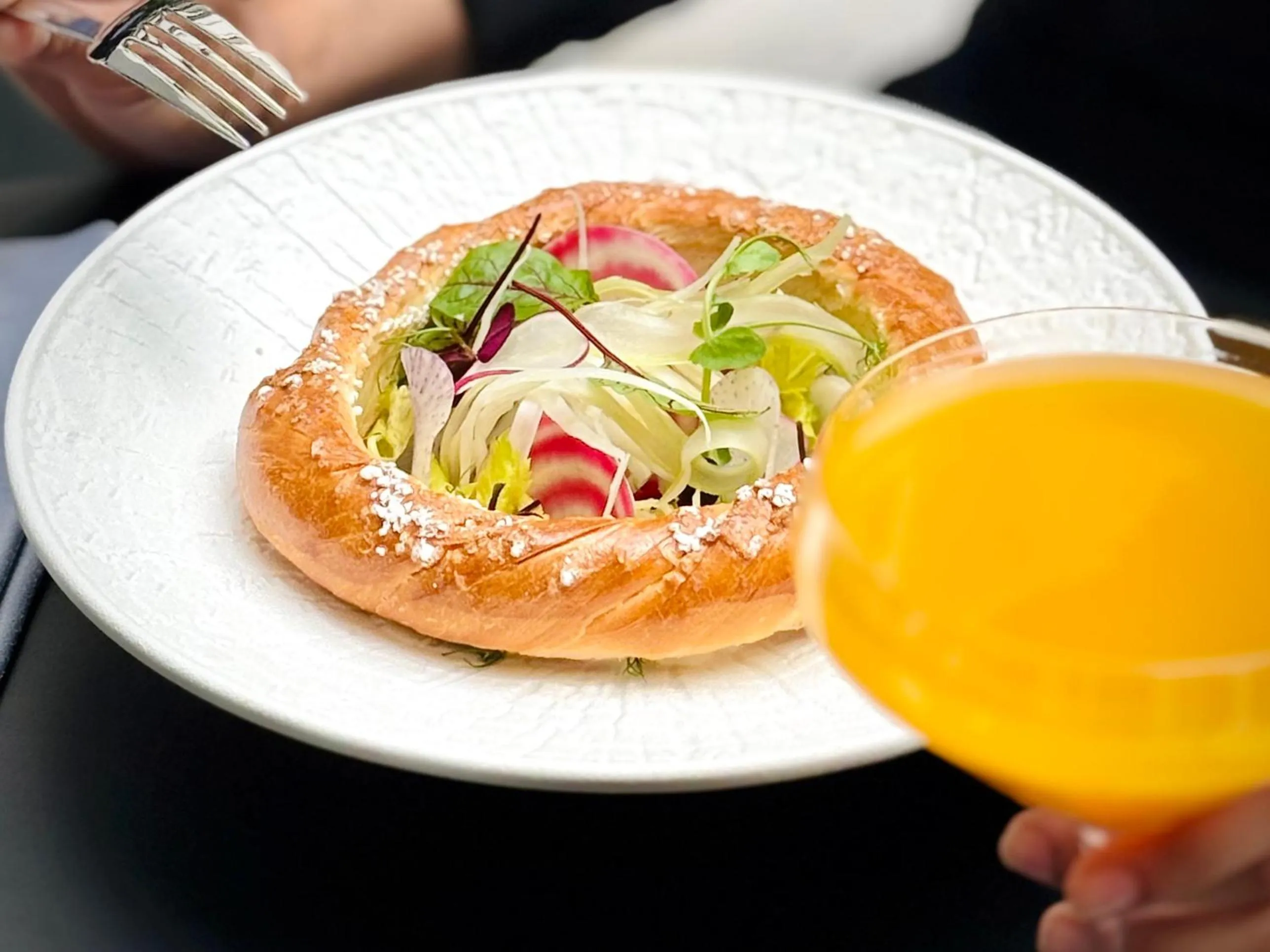 Food and drinks in Hotel Ferreus Modern Art Deco